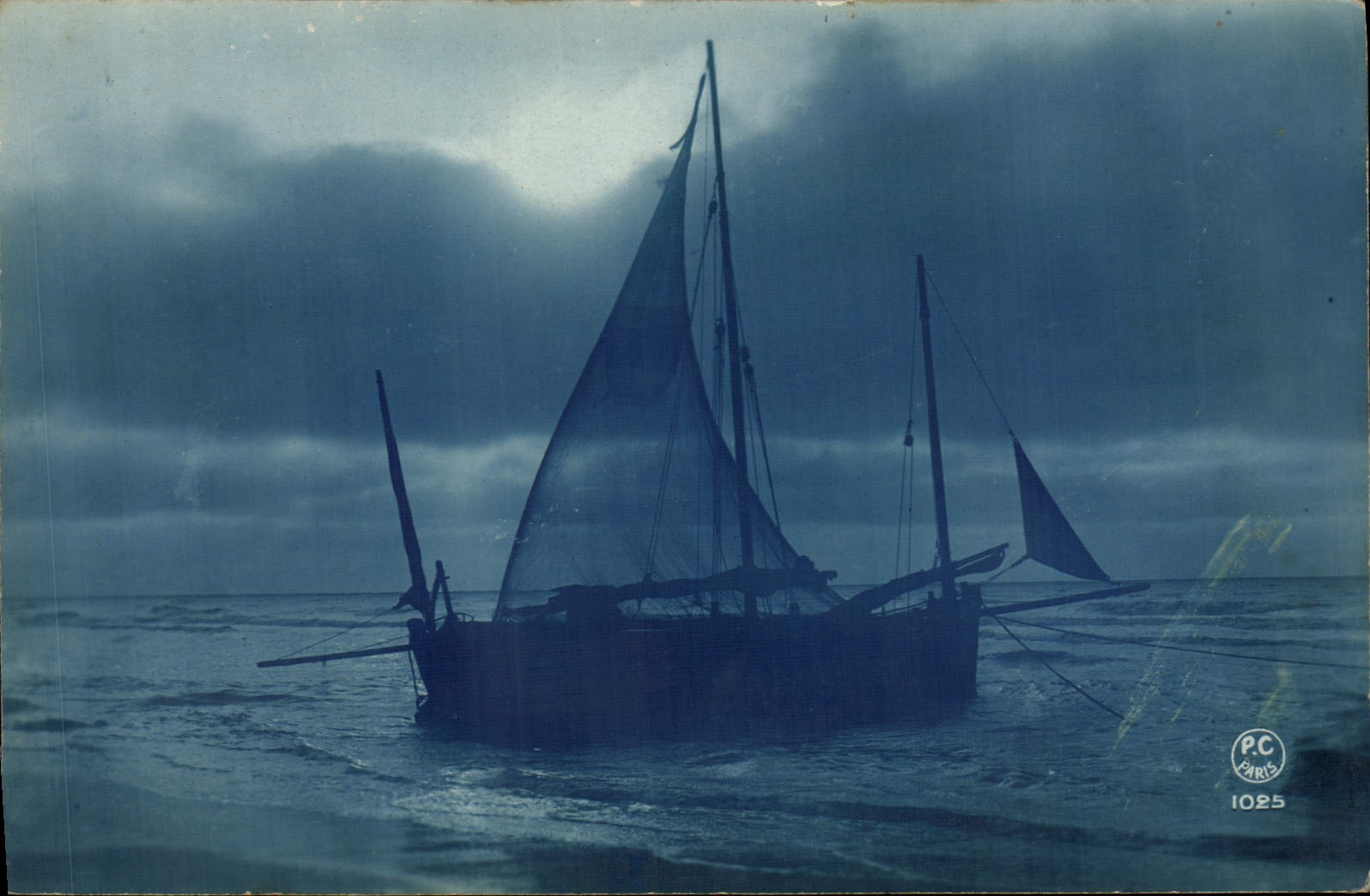 CPA Bateau 