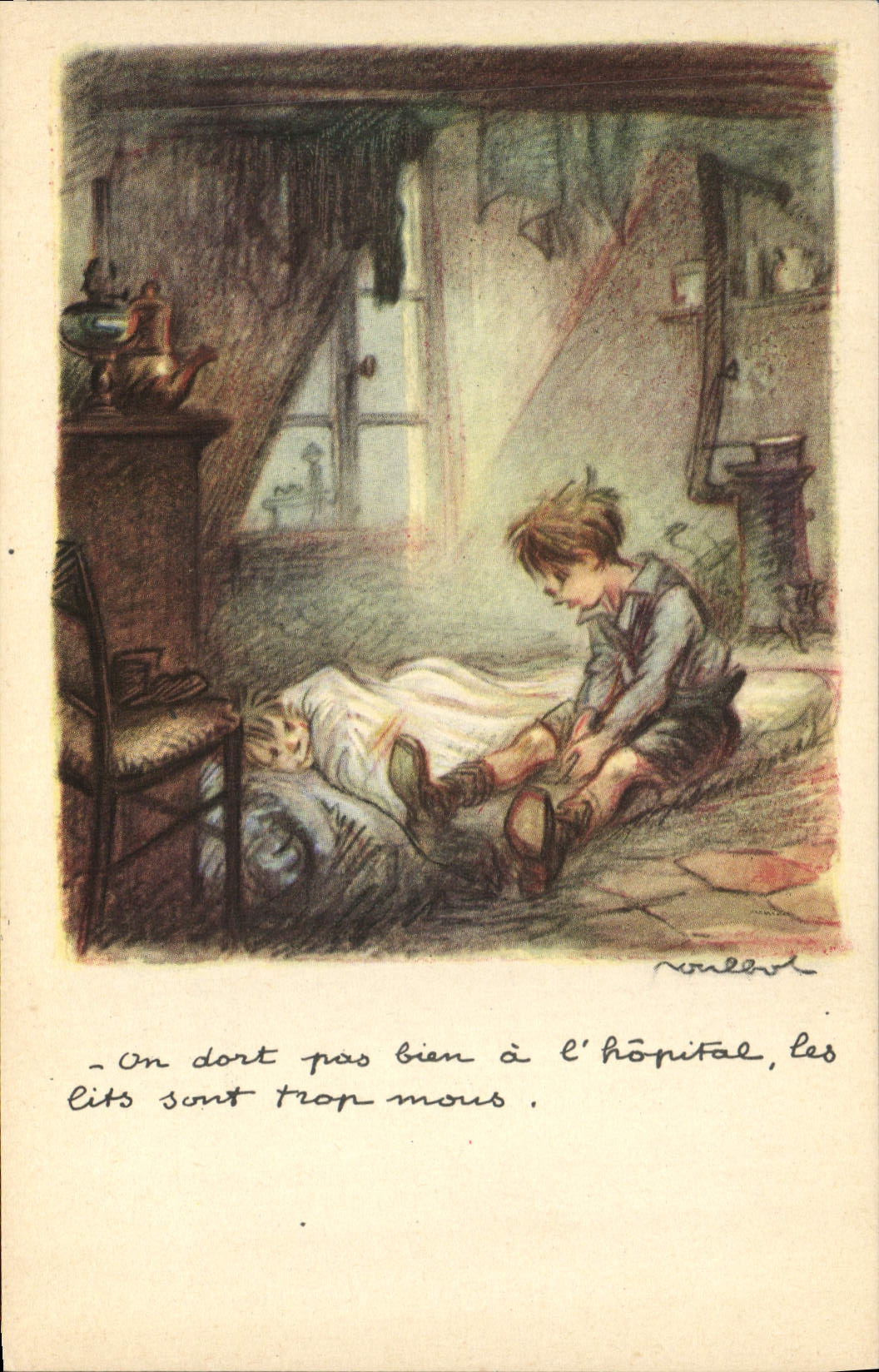 CPA Illustrateur Poulbot 