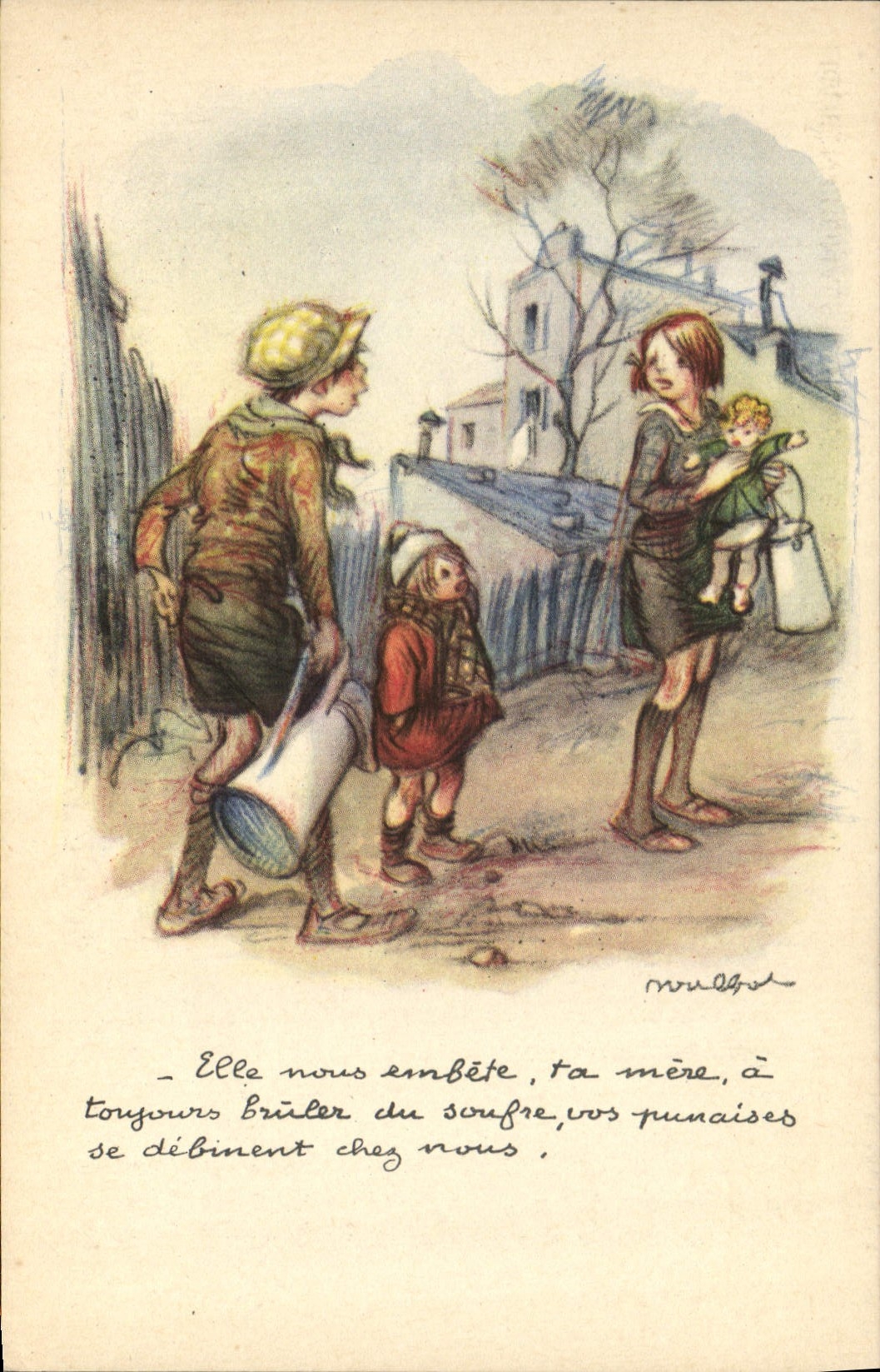 CPA Illustrateur Poulbot 