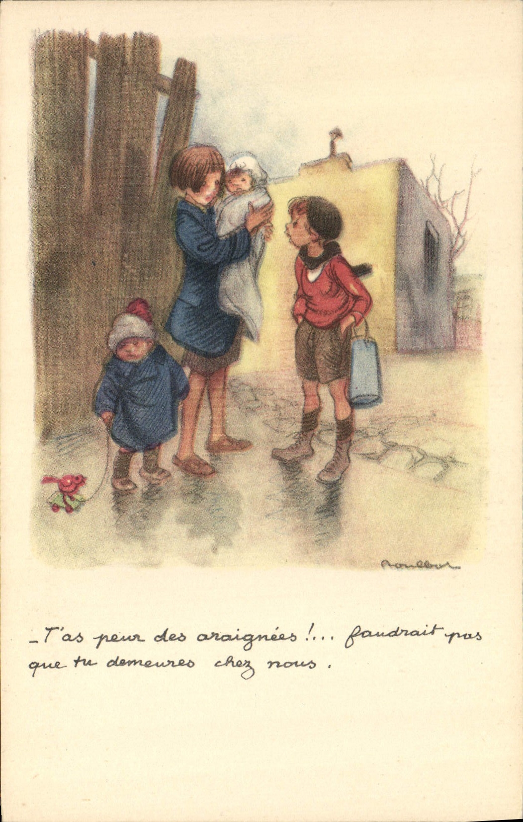 CPA Illustrateur Poulbot 