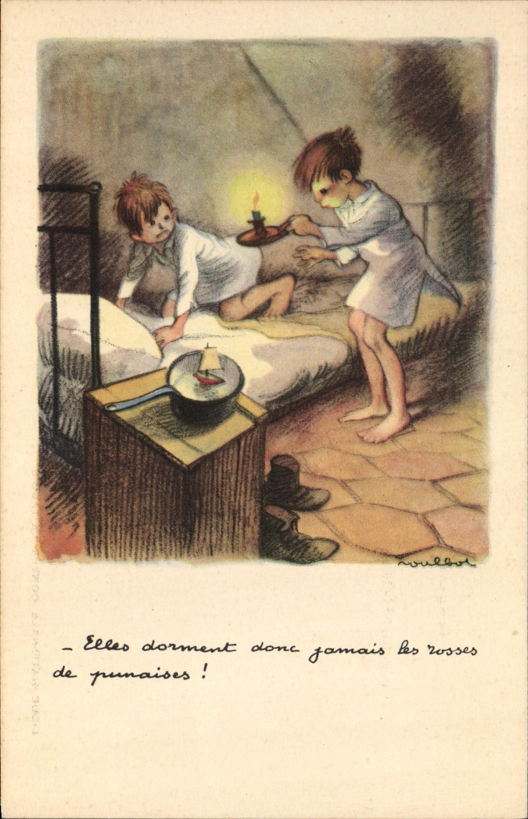 CPA Illustrateur Poulbot 