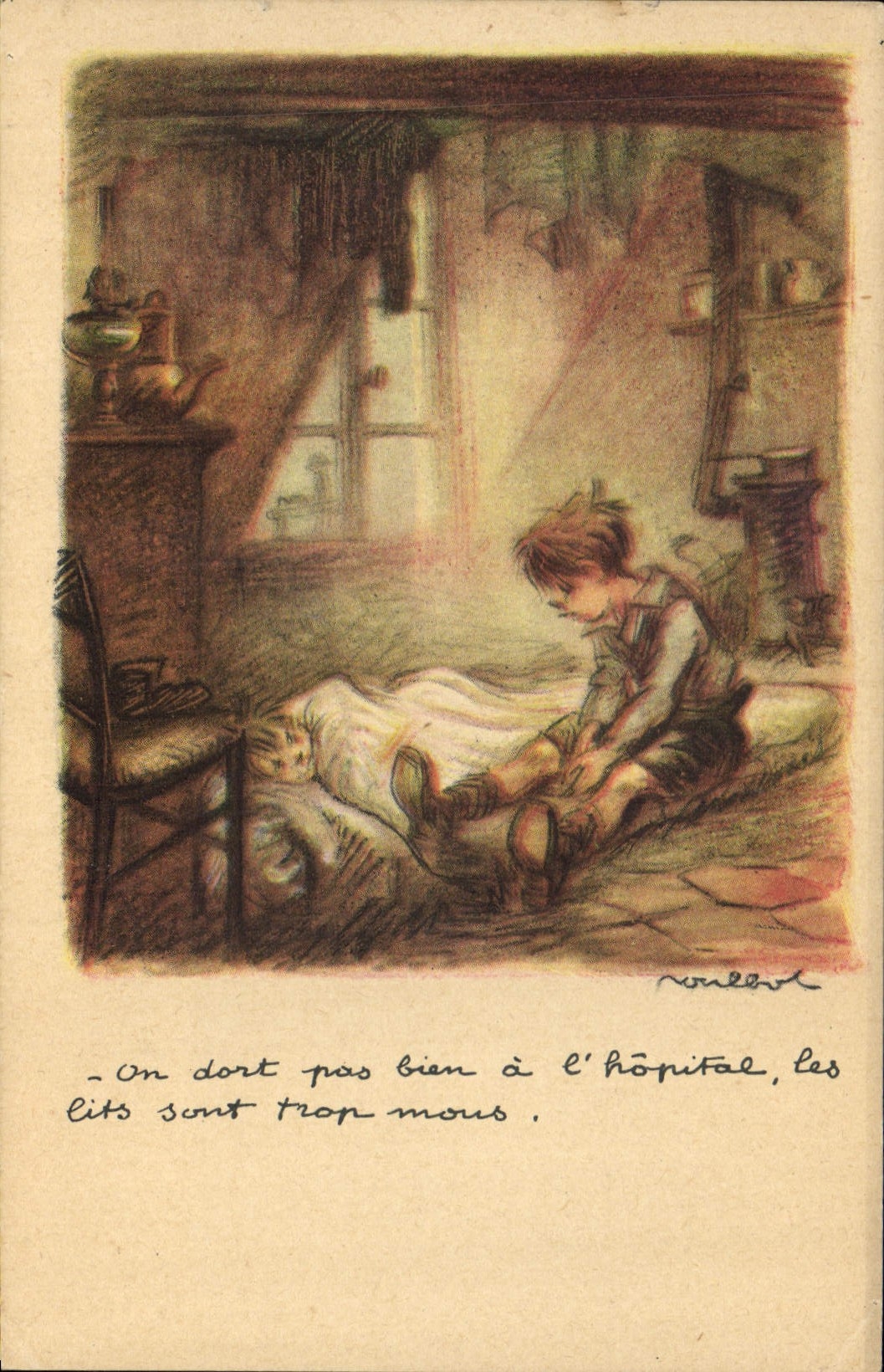 CPA Illustrateur Poulbot 