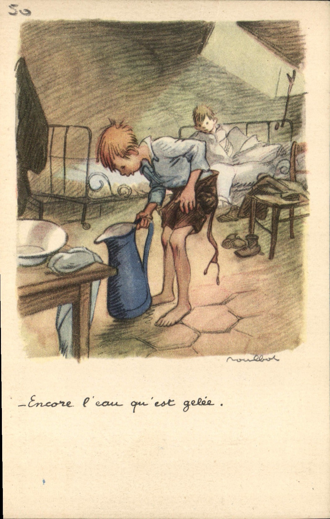 CPA Illustrateur Poulbot 