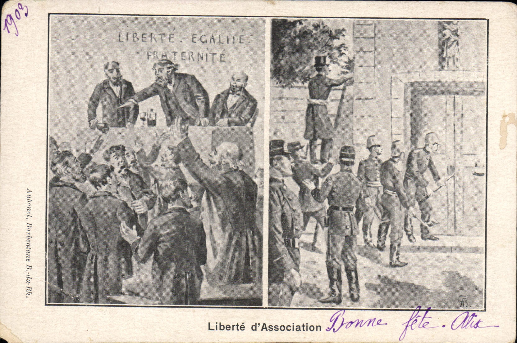 CPA Liberte d'association