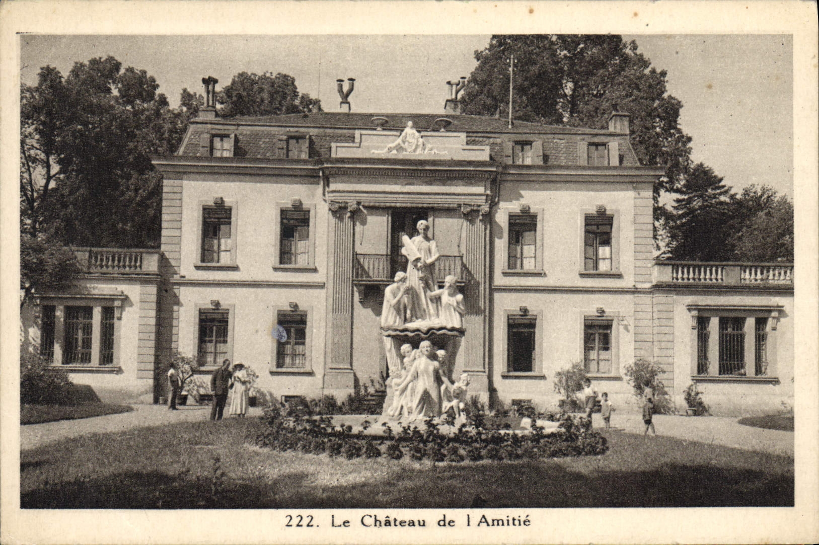 CPA Le chateau de l'amitie