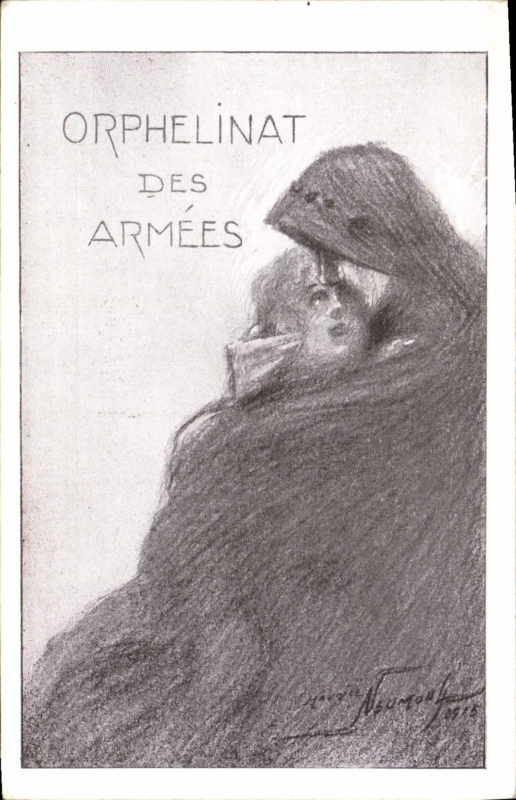 CPA Orphelinat des Armees Militaria