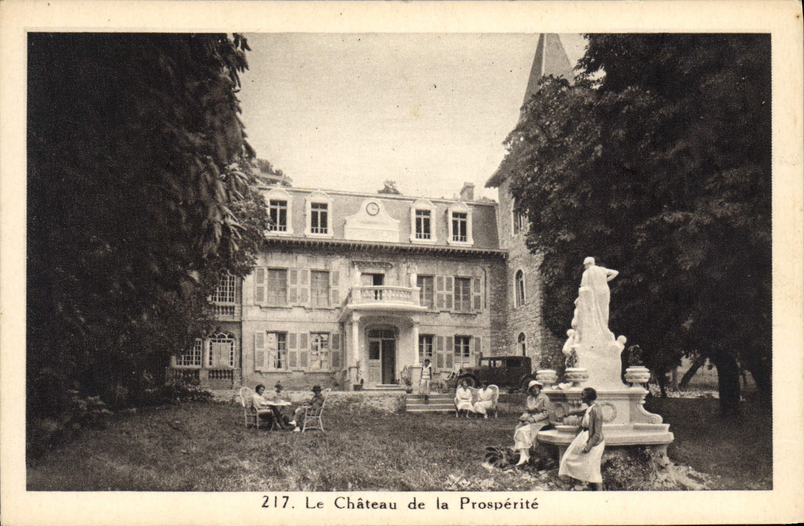 CPA Le chateau de la Prosperite