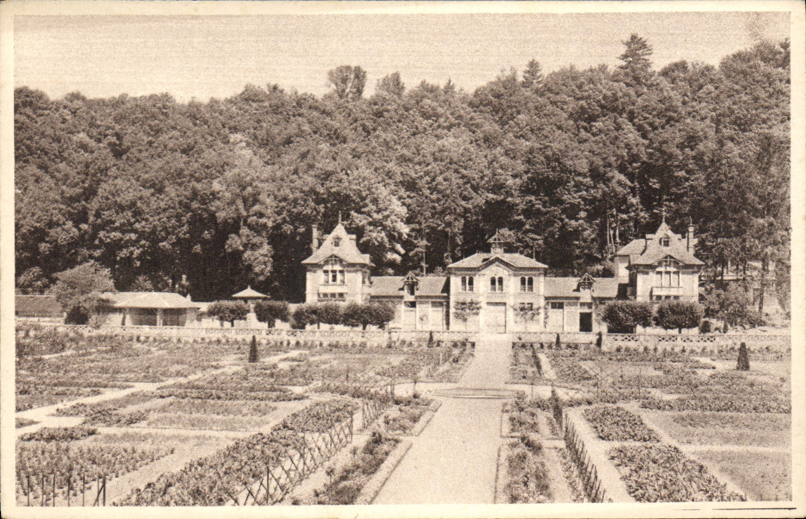 CPA Ecole d'horticulture des Pressoirs du Roy Fondation Cognacq Jay La ferme hollandaise et le potager