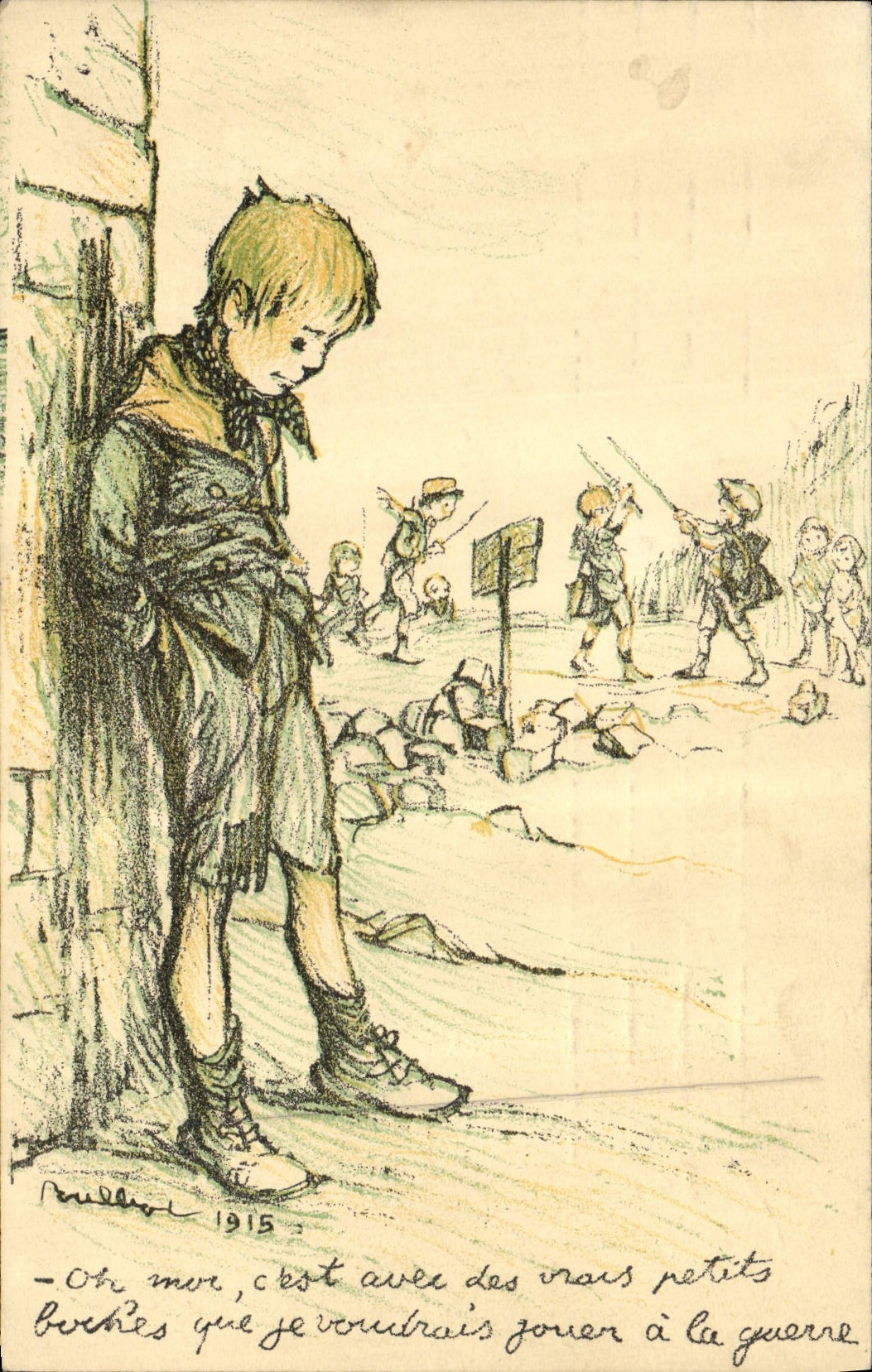 CPA Fantaisie Illustrateur Poulbot 