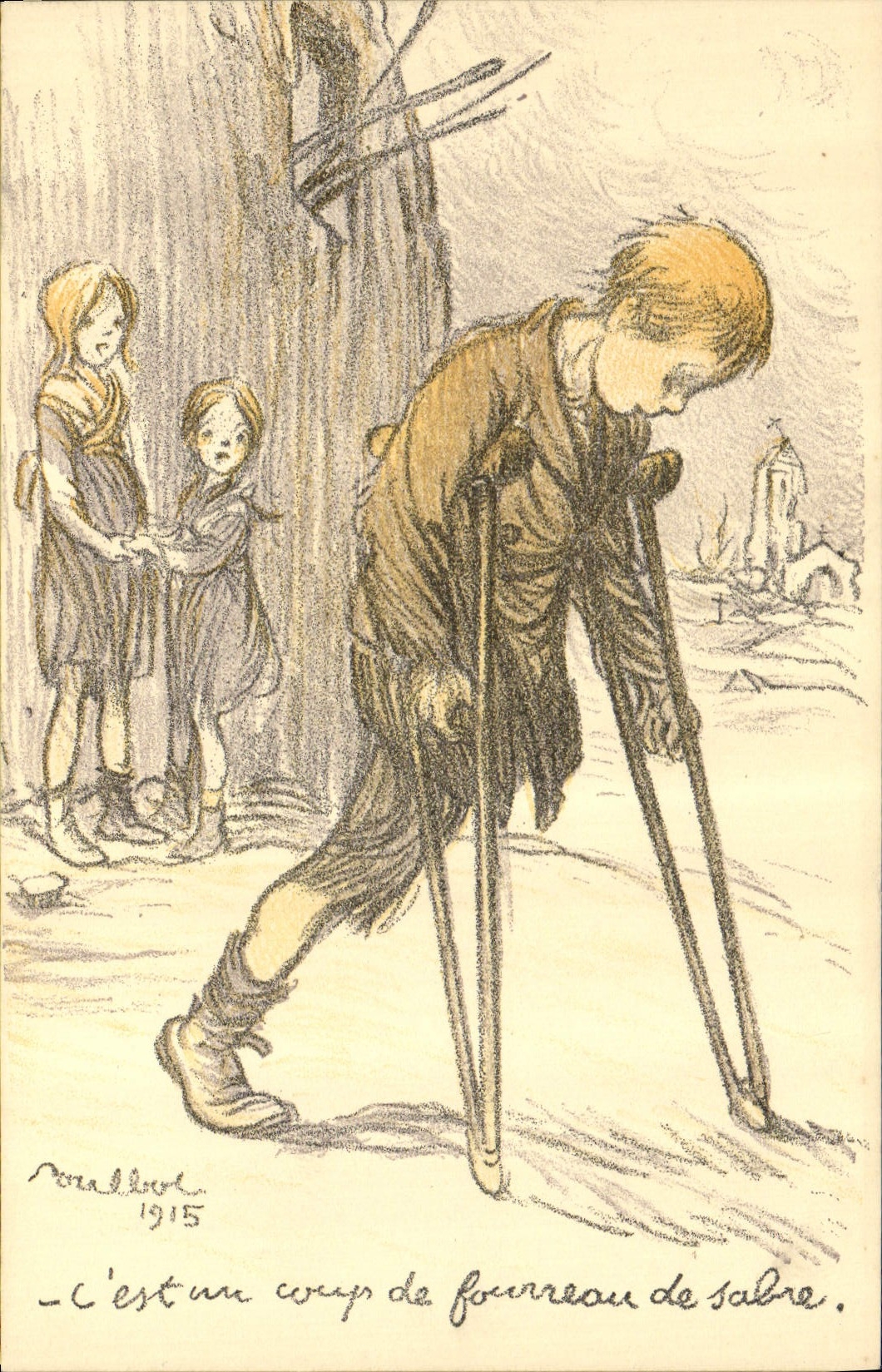 CPA Fantaisie Illustrateur Poulbot 