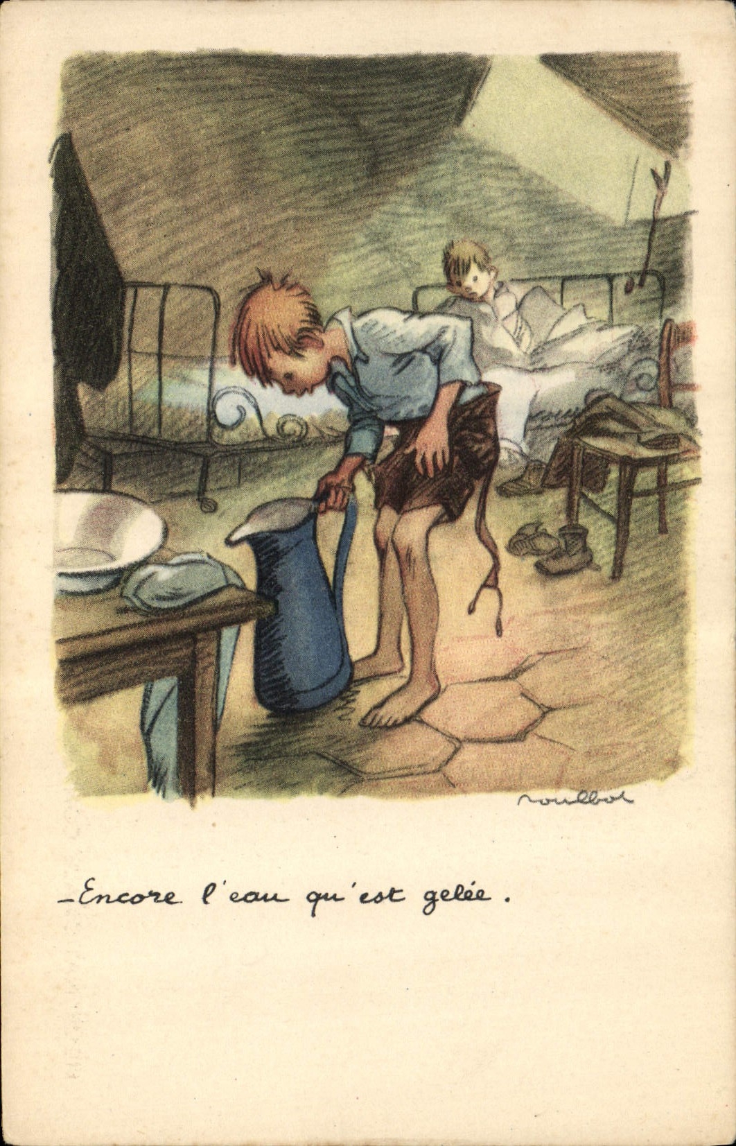 CPA Fantaisie Illustrateur Poulbot 