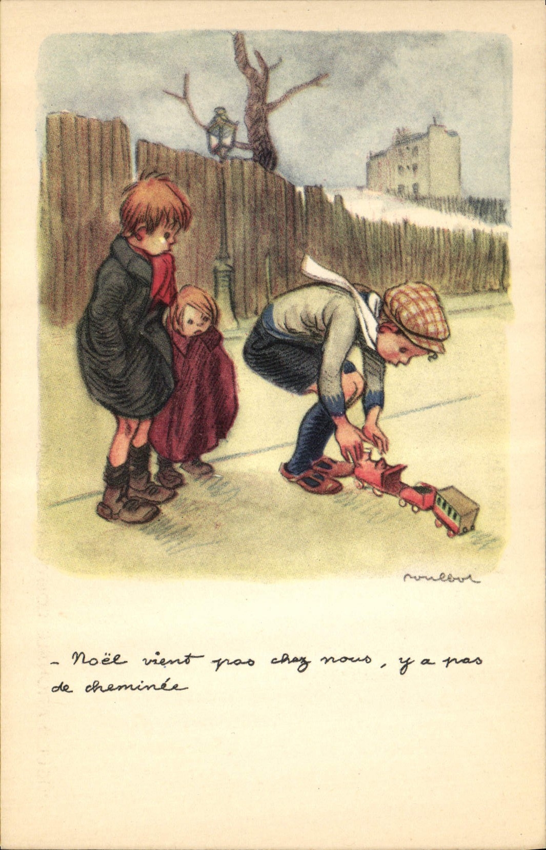 CPA Fantaisie Illustrateur Poulbot 