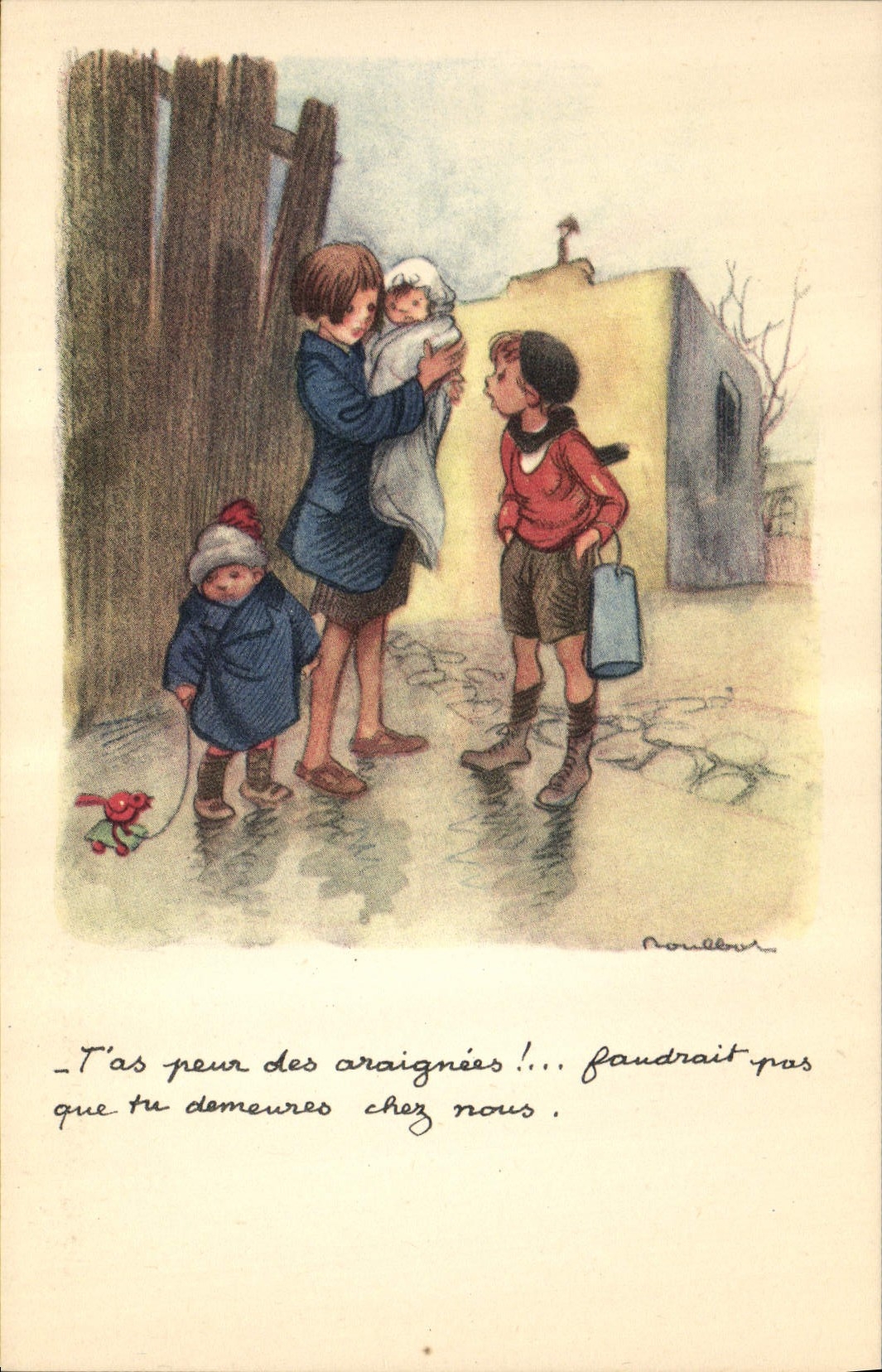 CPA Fantaisie Illustrateur Poulbot 