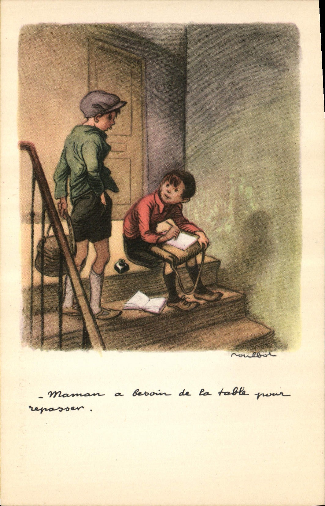 CPA Fantaisie Illustrateur Poulbot 