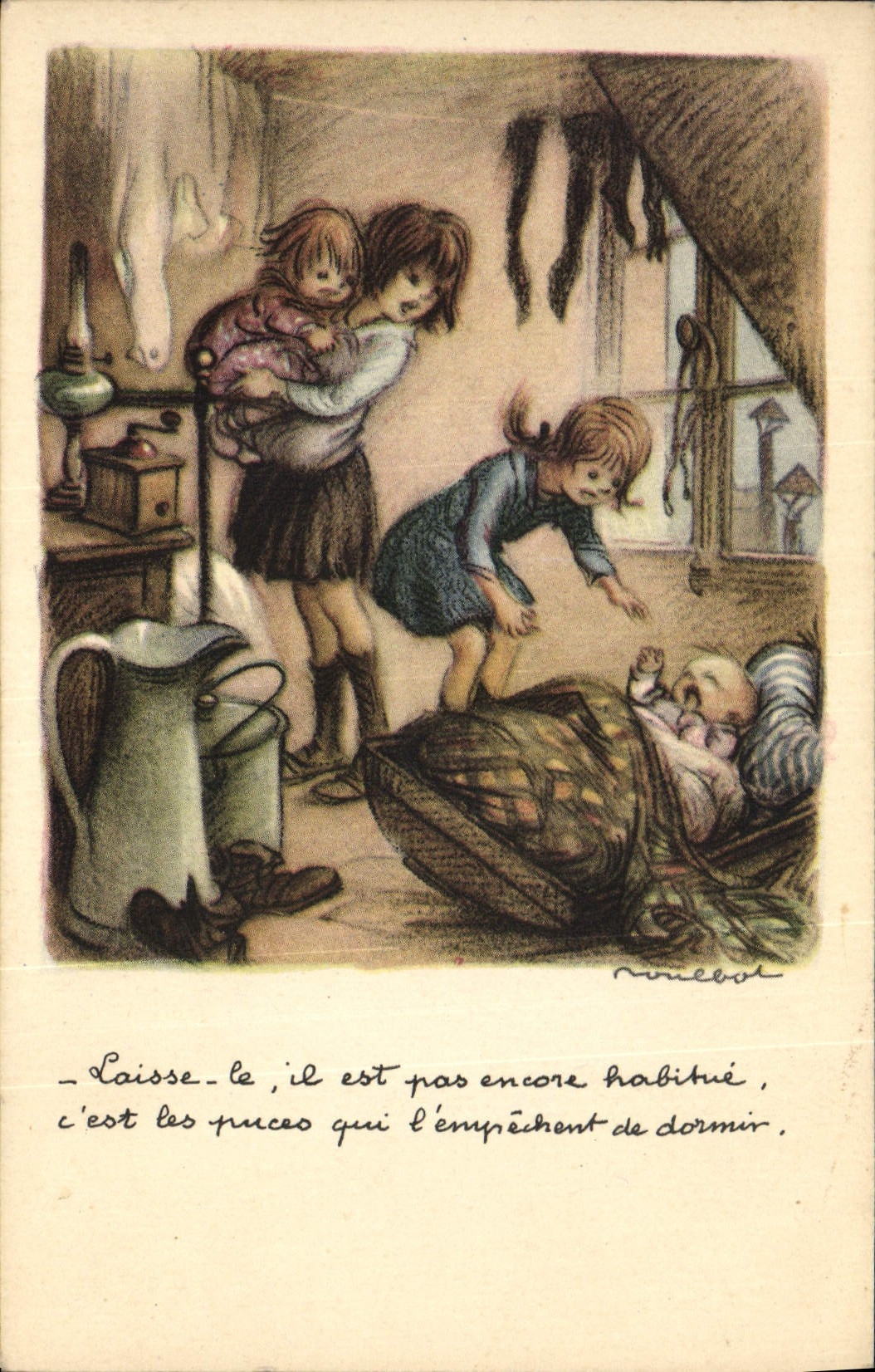 CPA Fantaisie Illustrateur Poulbot 