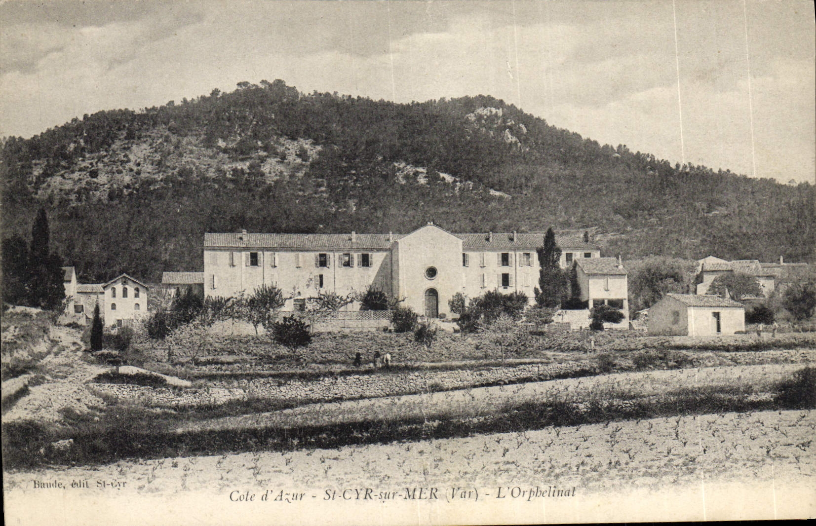 CPA St Cyr sur Mer l'orphelinat 
