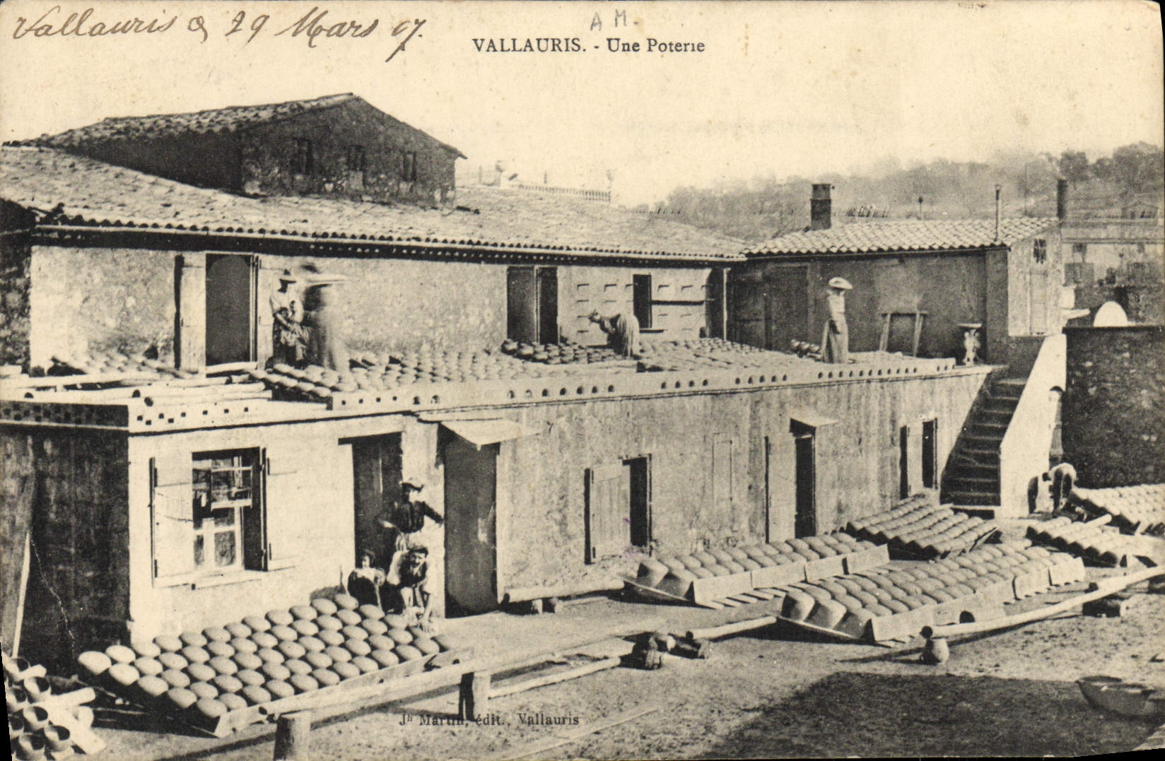 CPA Poterie Ceramique Vallauris 