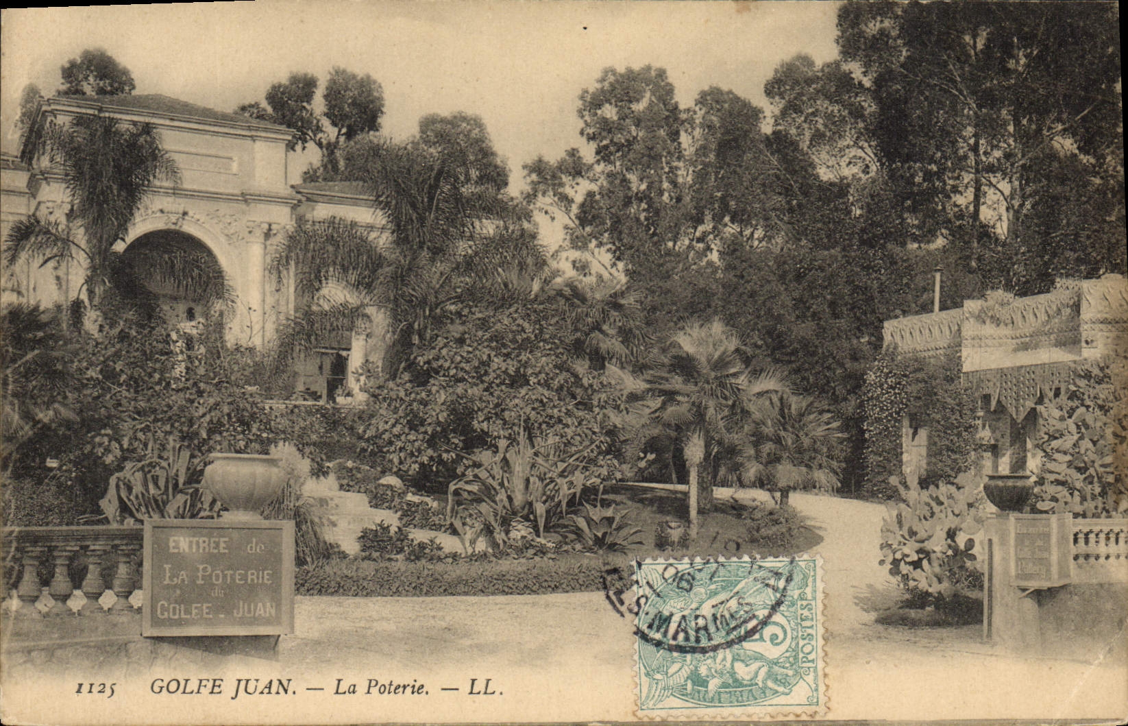 VINTAGE POSTCARD Ceramic Pottery Juan Gulf