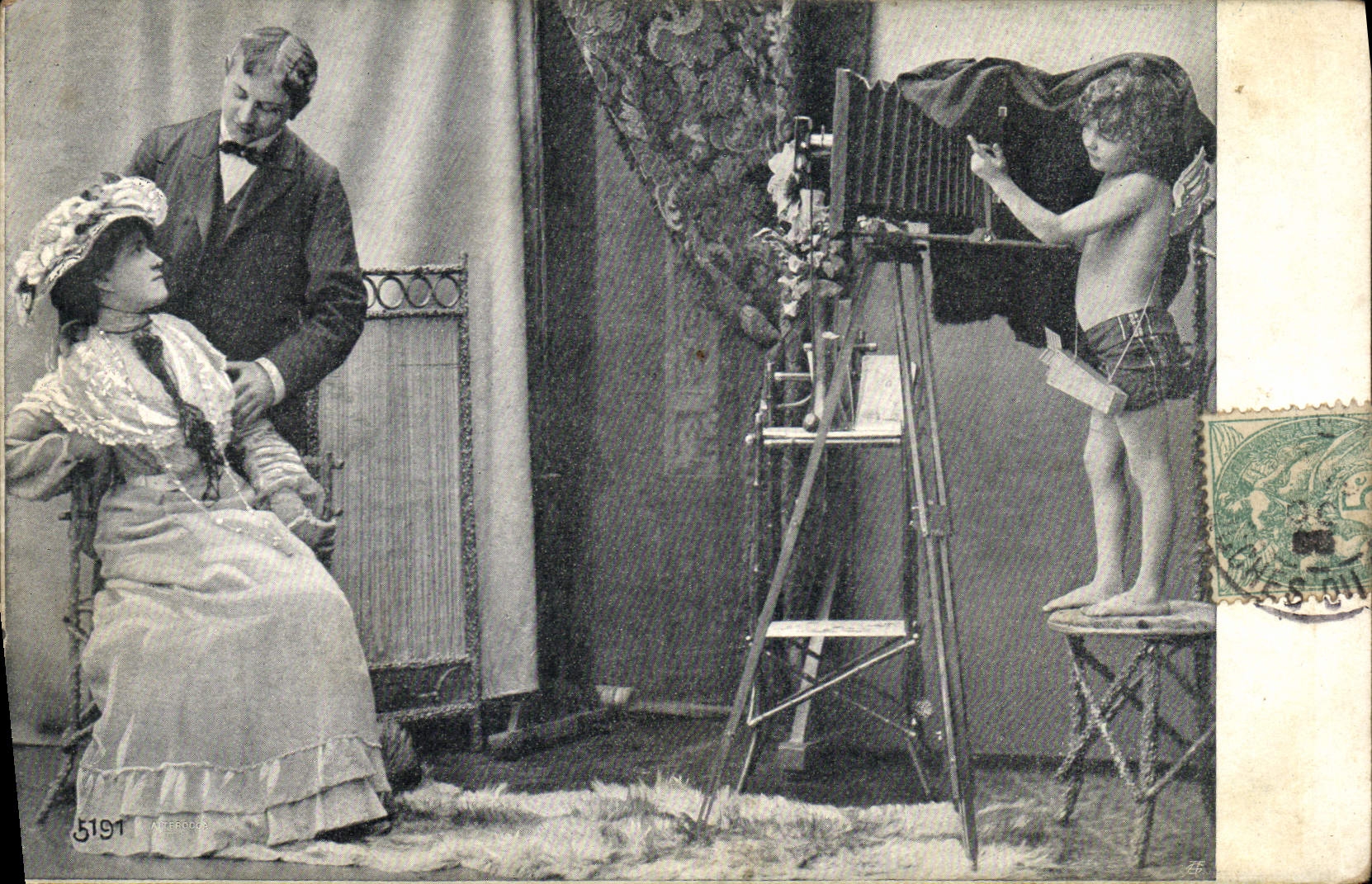 CPA Photographie Enfant