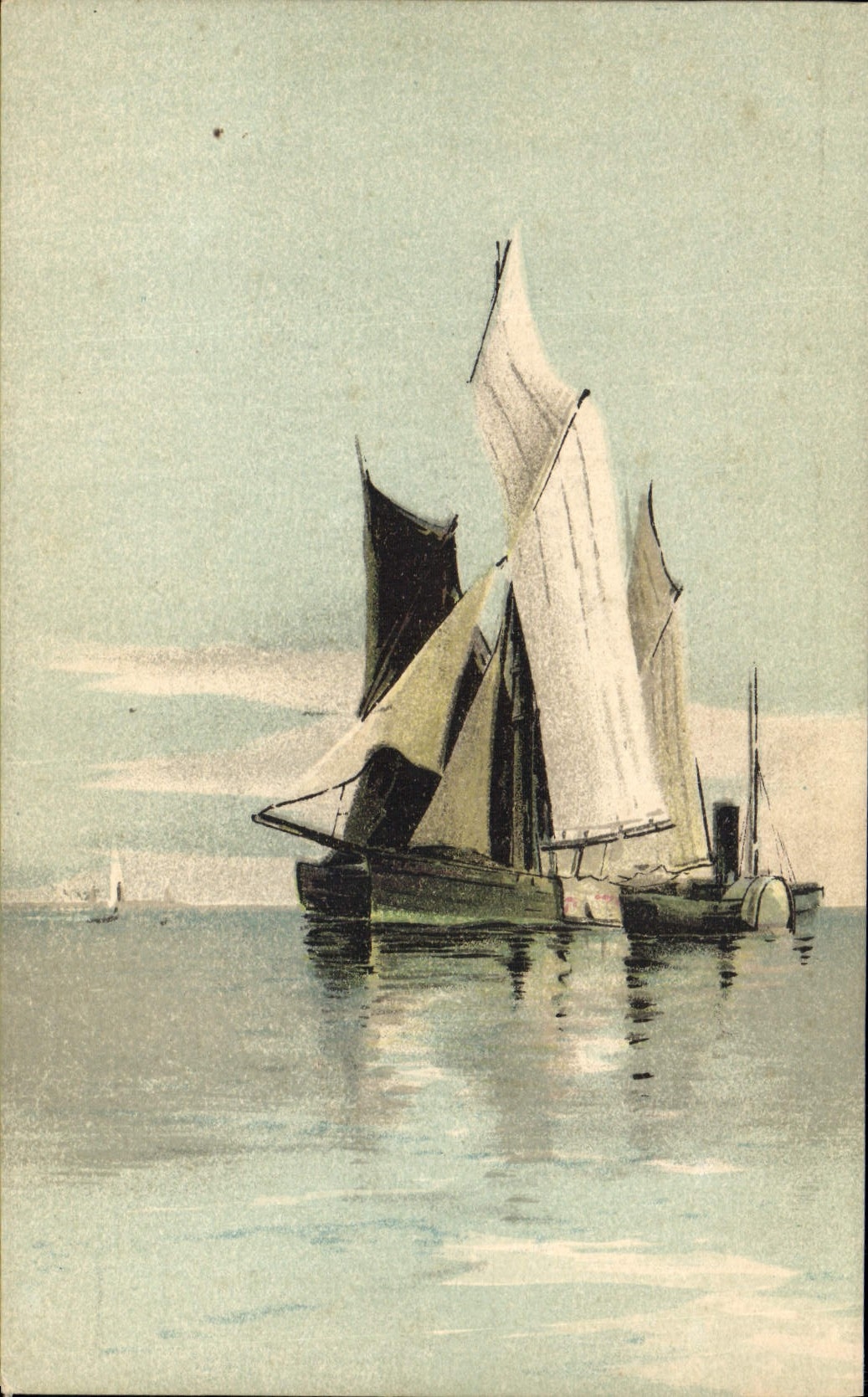 CPA Bateau Peche 