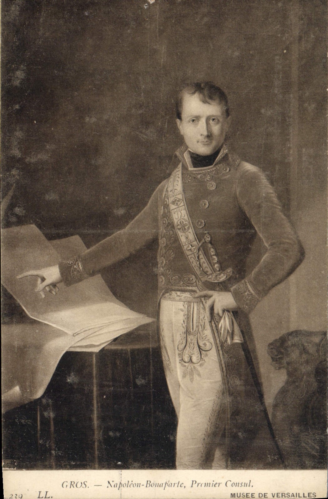 CPA Napoleon 1er Gros Napoleon Bonaparte Premier Consul Musee de Versailles