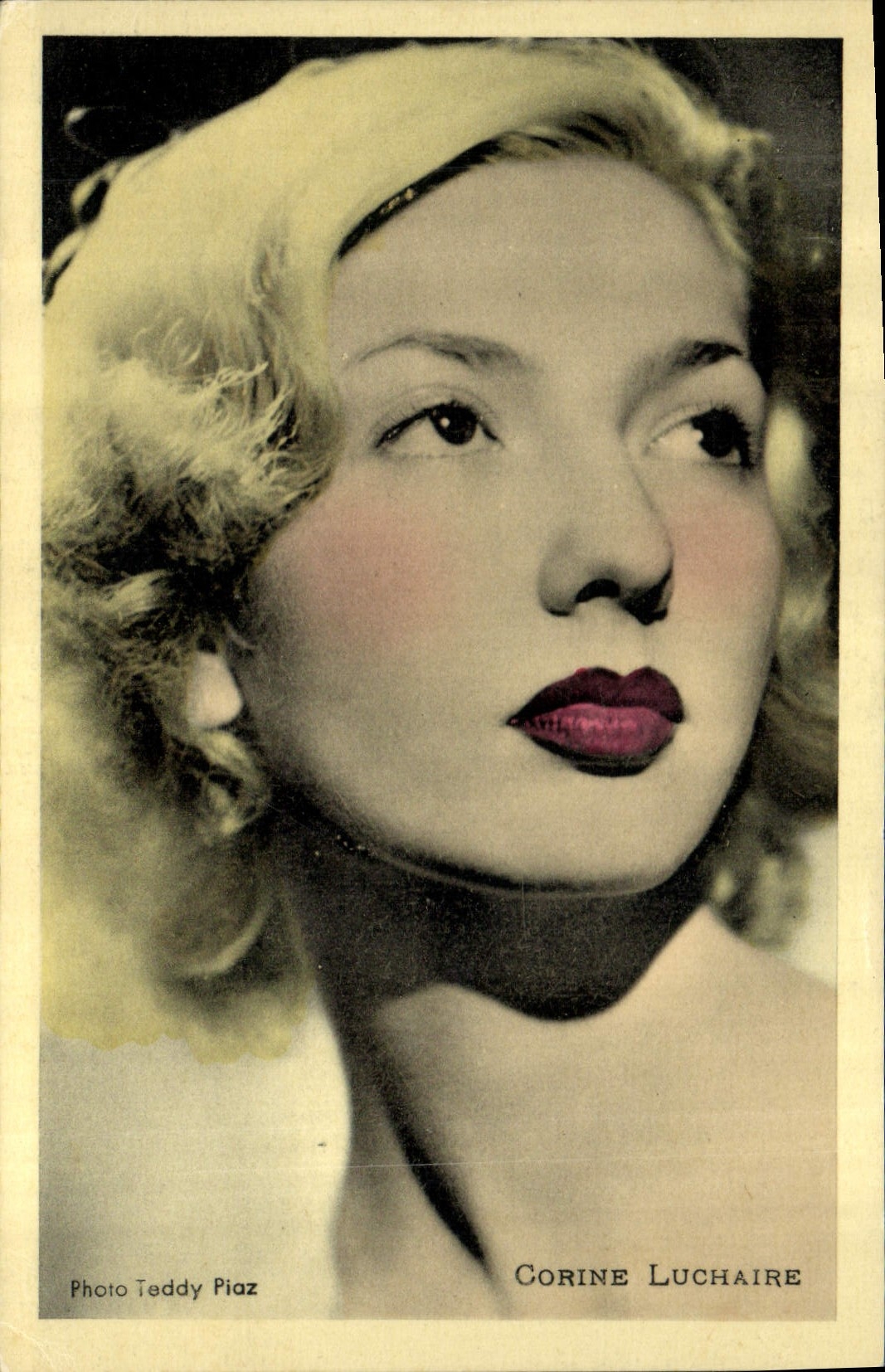 CPM Cinema Corine Luchaire