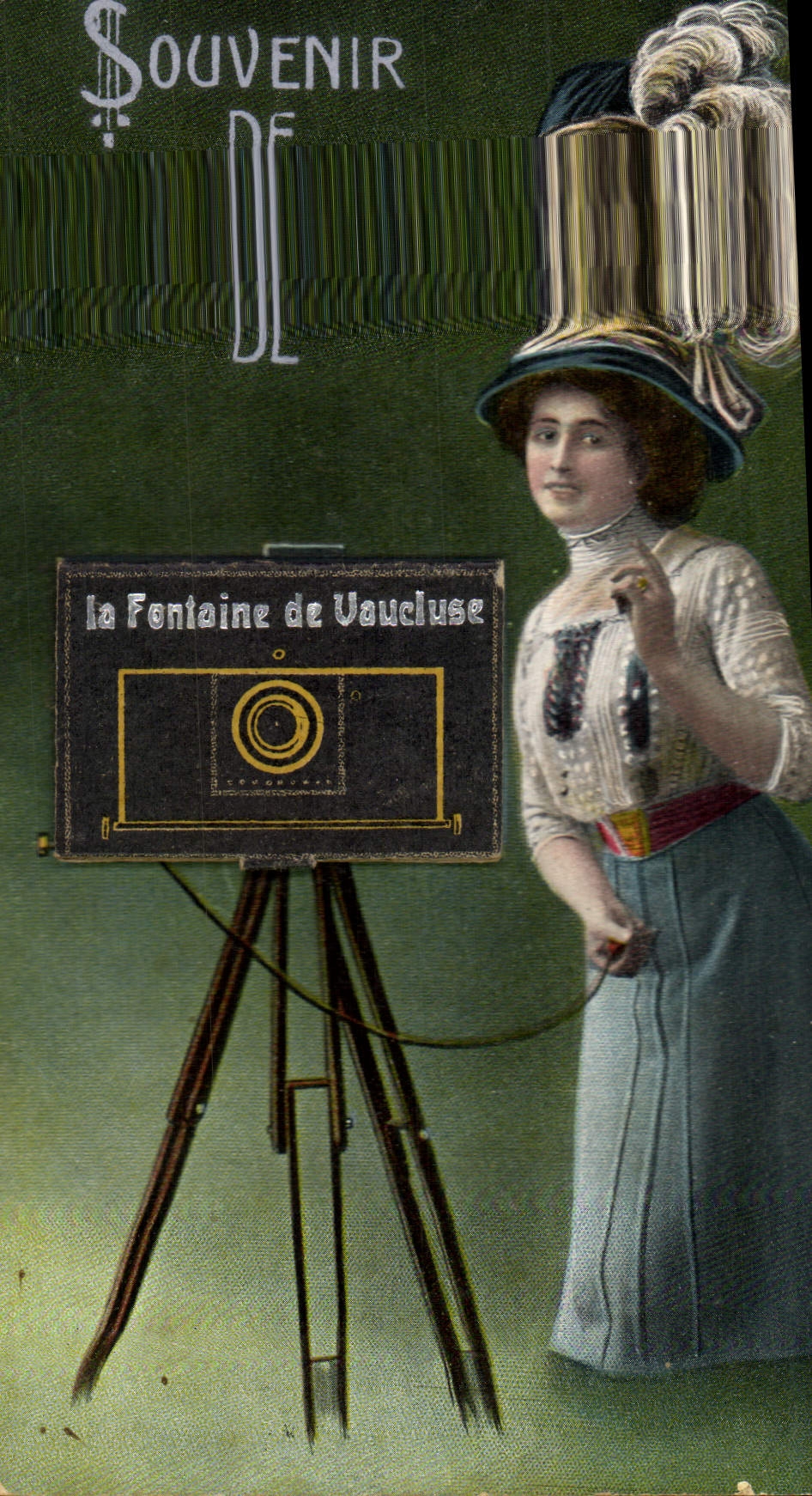 CARTE SYSTEME Photographie Fontaine du Vaucluse