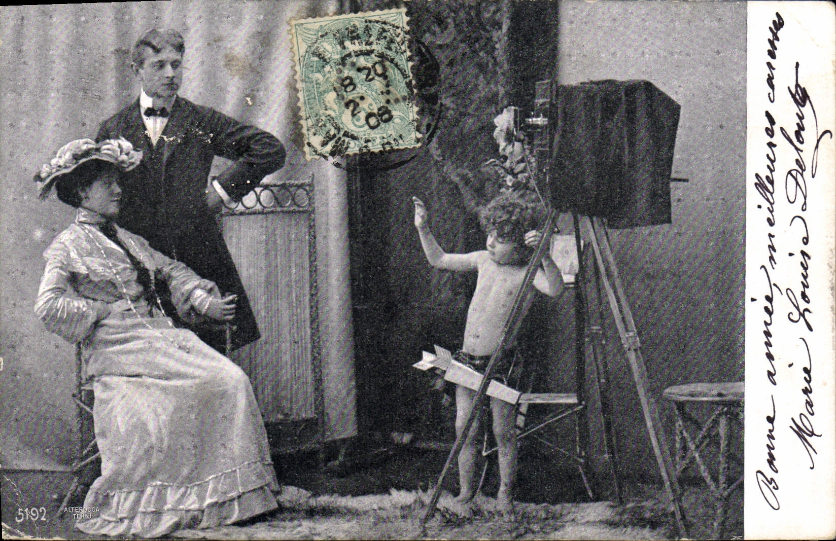 CPA Photographie Enfant