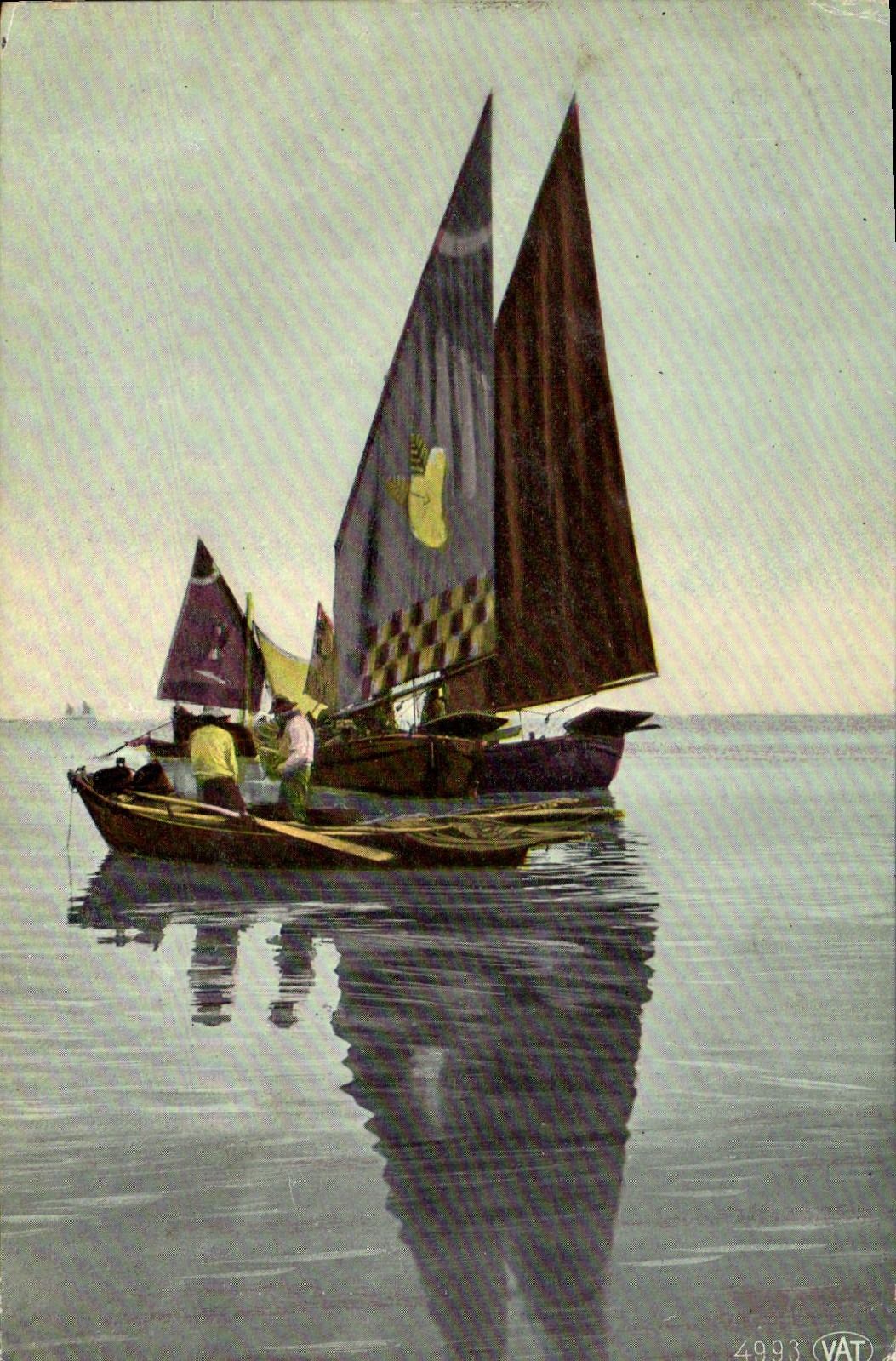 CPA Bateau de peche