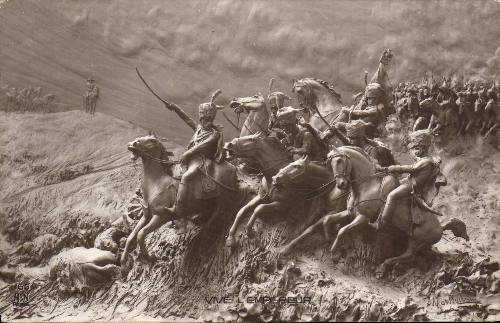 VINTAGE POSTCARD Napoleon 1st Lives the Emperor