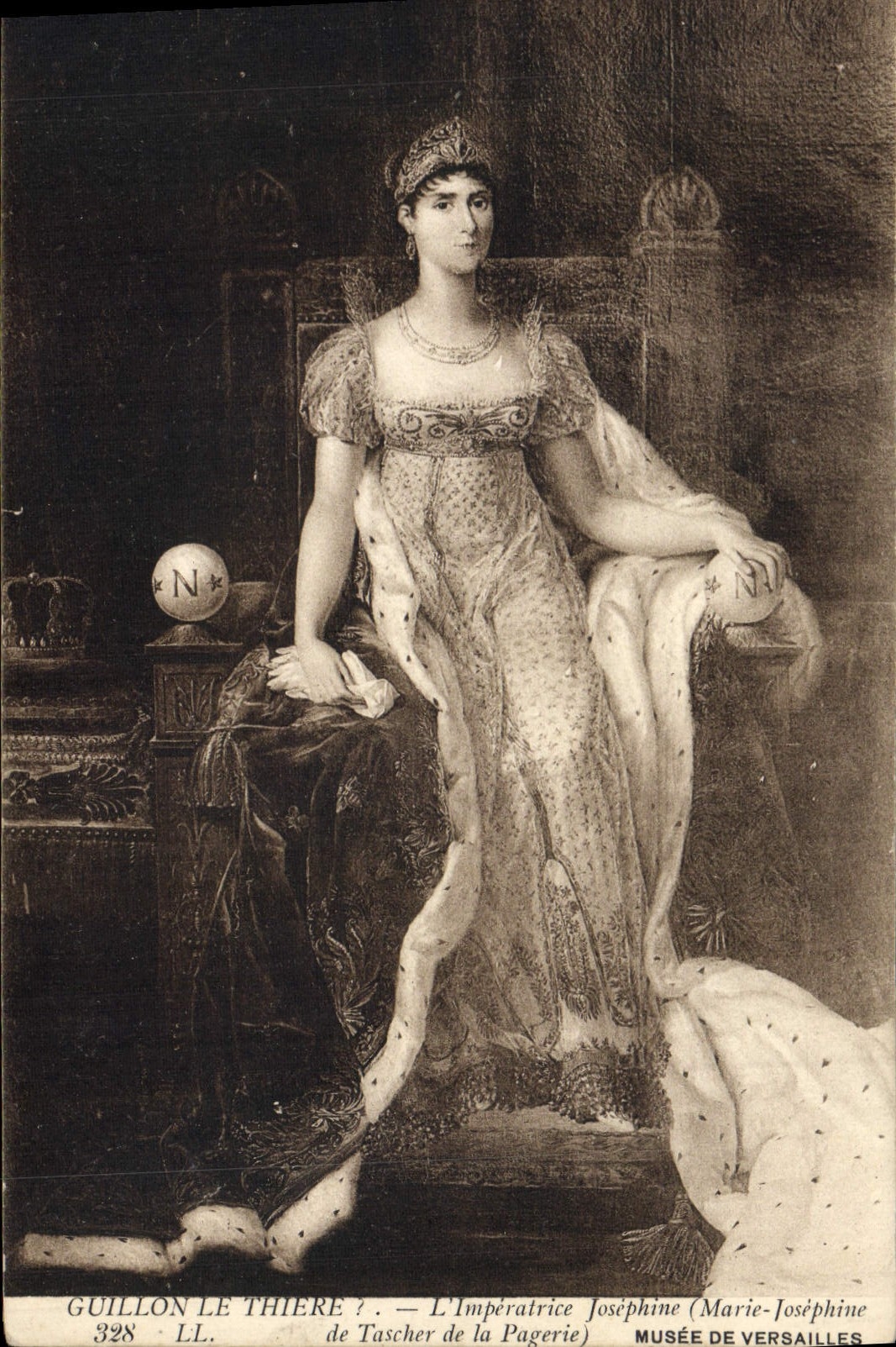 CPA Napoleon 1er Guillon le Thiere L'imperatrice Josephine Musee de Versailles