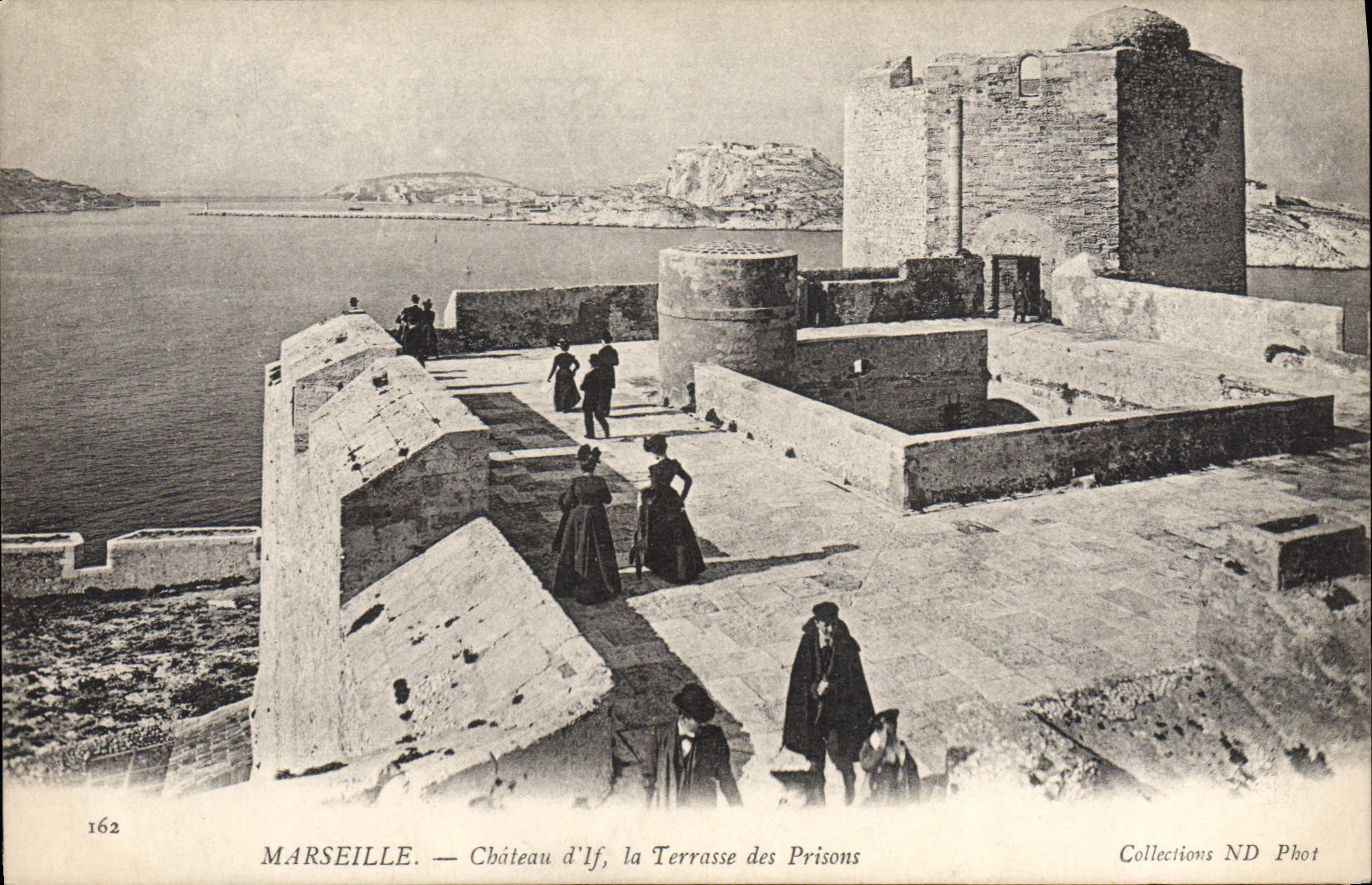 CPA Marseille Chateau d'If la Terrasse des Prisons