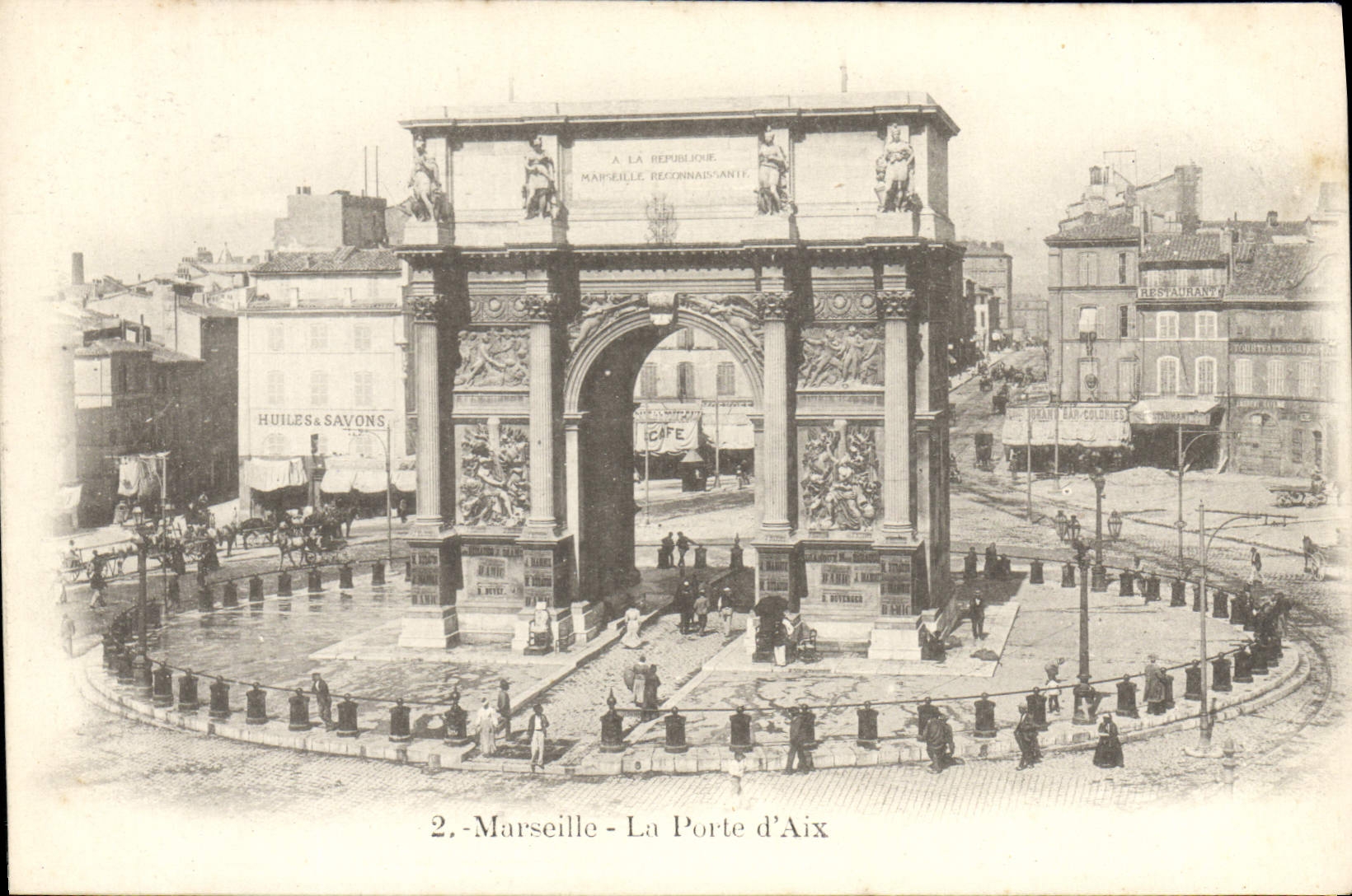 CPA Marseille La Porte d'Aix