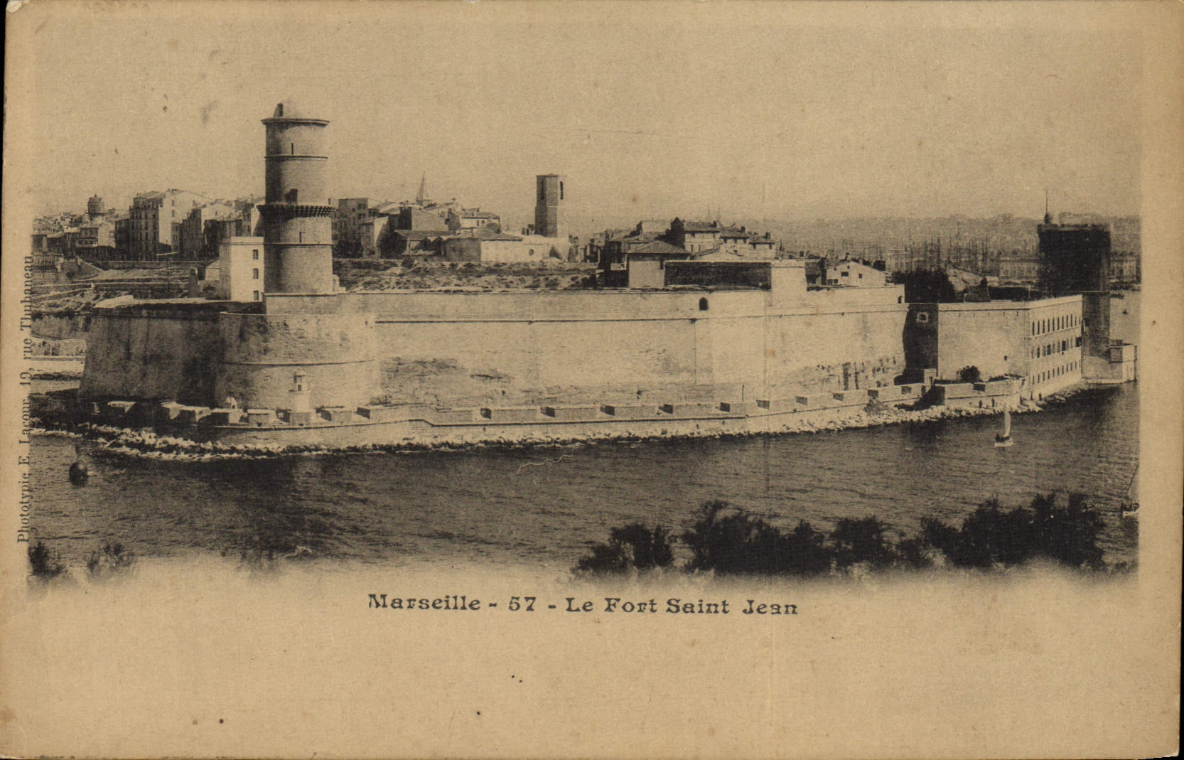 CPA Marseille Le Fort Saint Jean