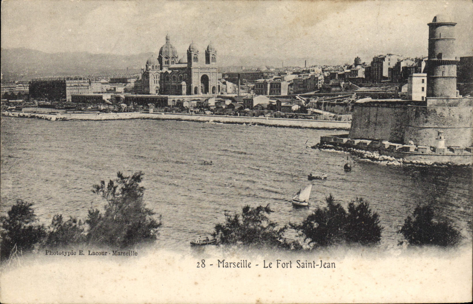 CPA Marseille Le Fort St Jean