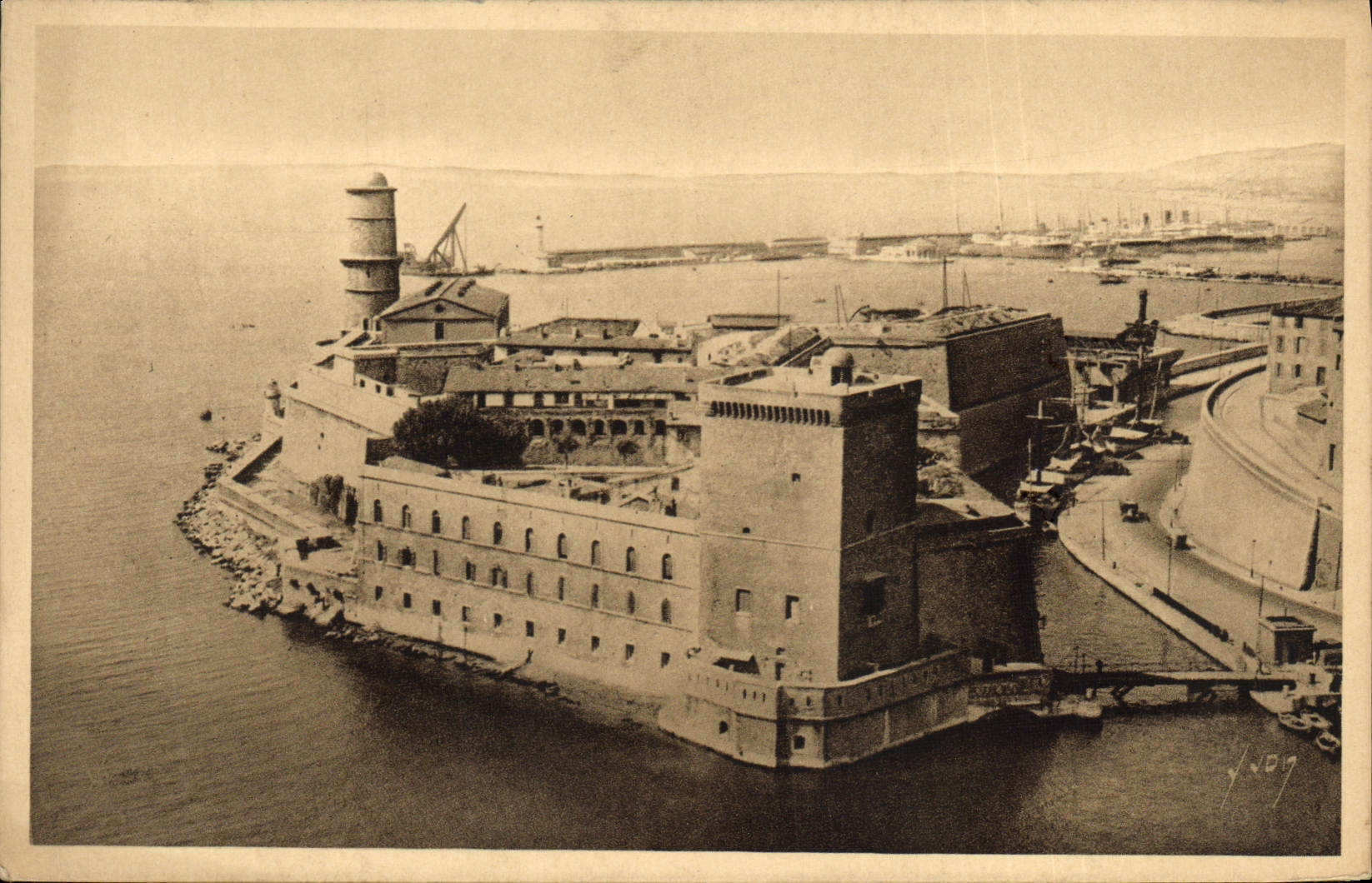 CPA Marseille Le Fort Saint Jean