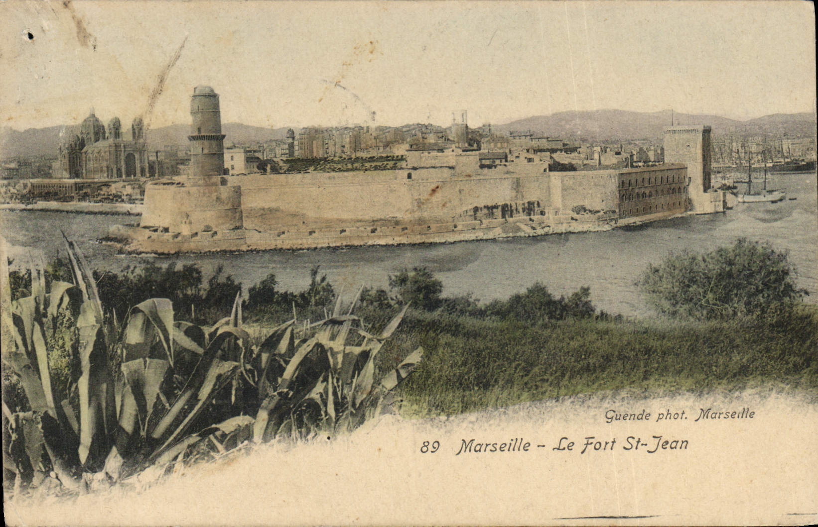 CPA Marseille Le Fort Saint Jean