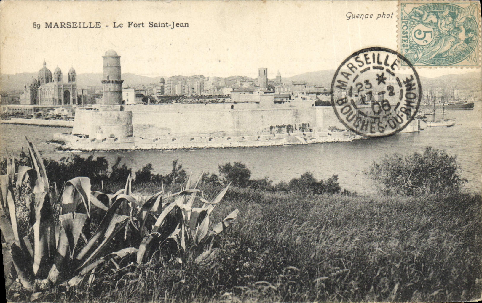 CPA Marseille Le Fort Saint Jean