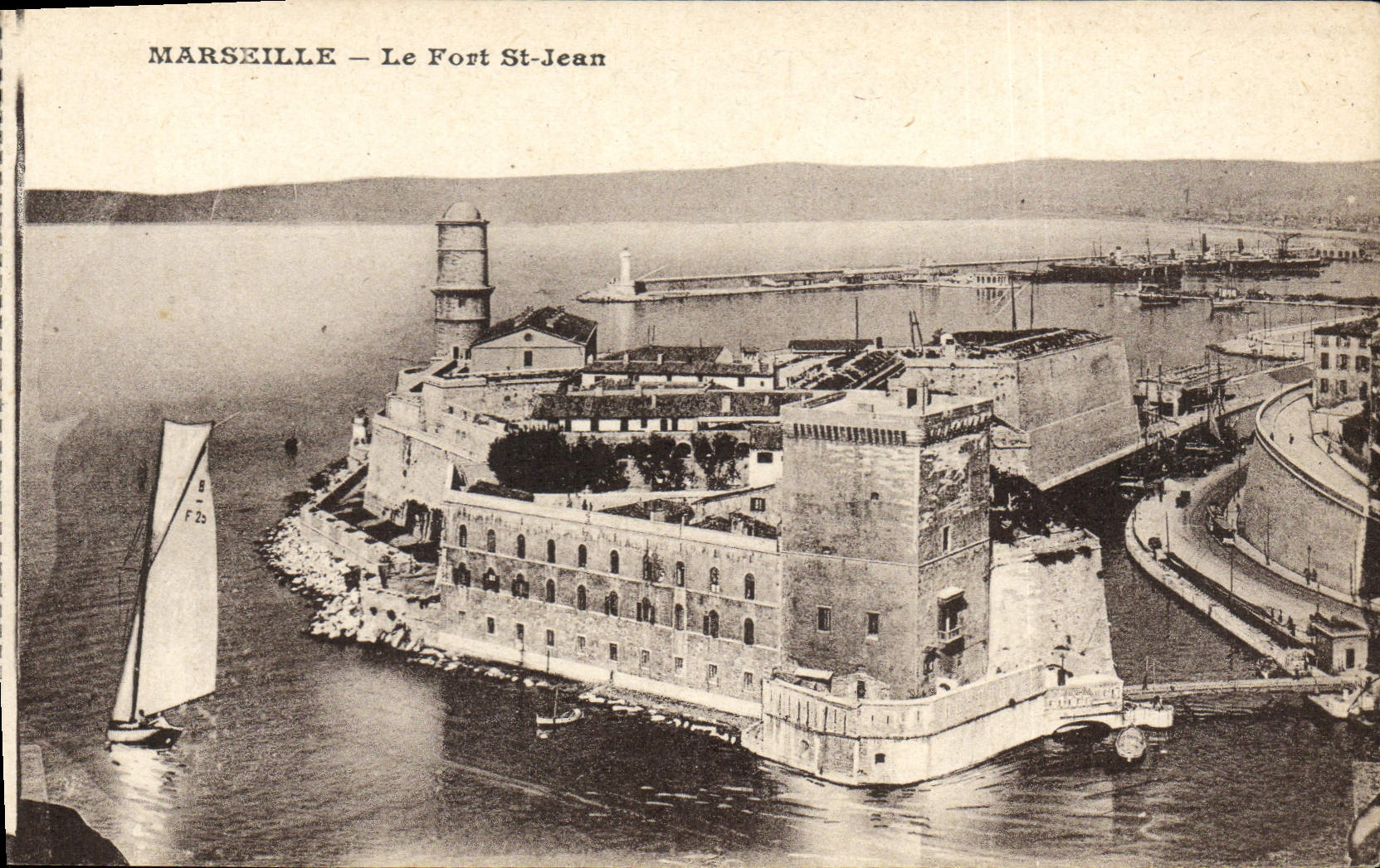 CPA Marseille Le Fort Saint Jean