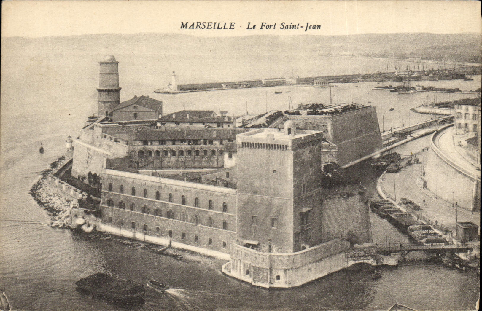 CPA Marseille Le Fort Saint Jean