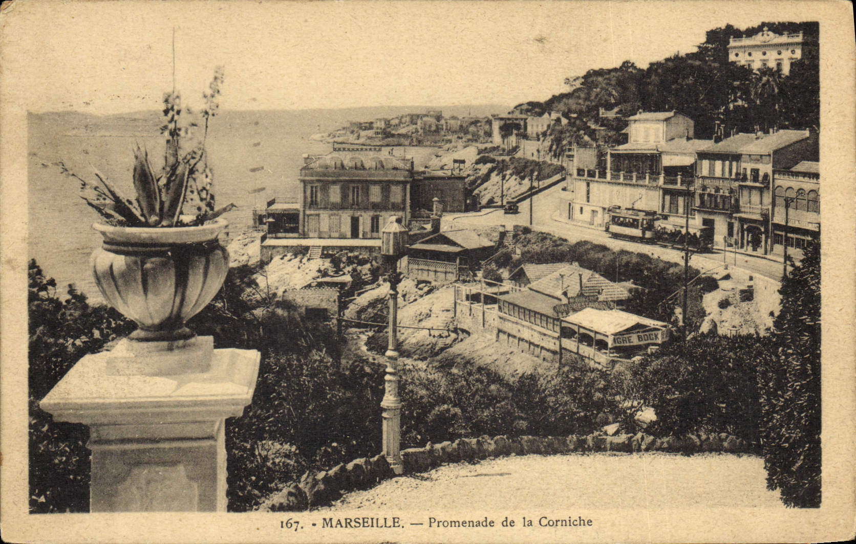 CPA Marseille Promenade de la Corniche