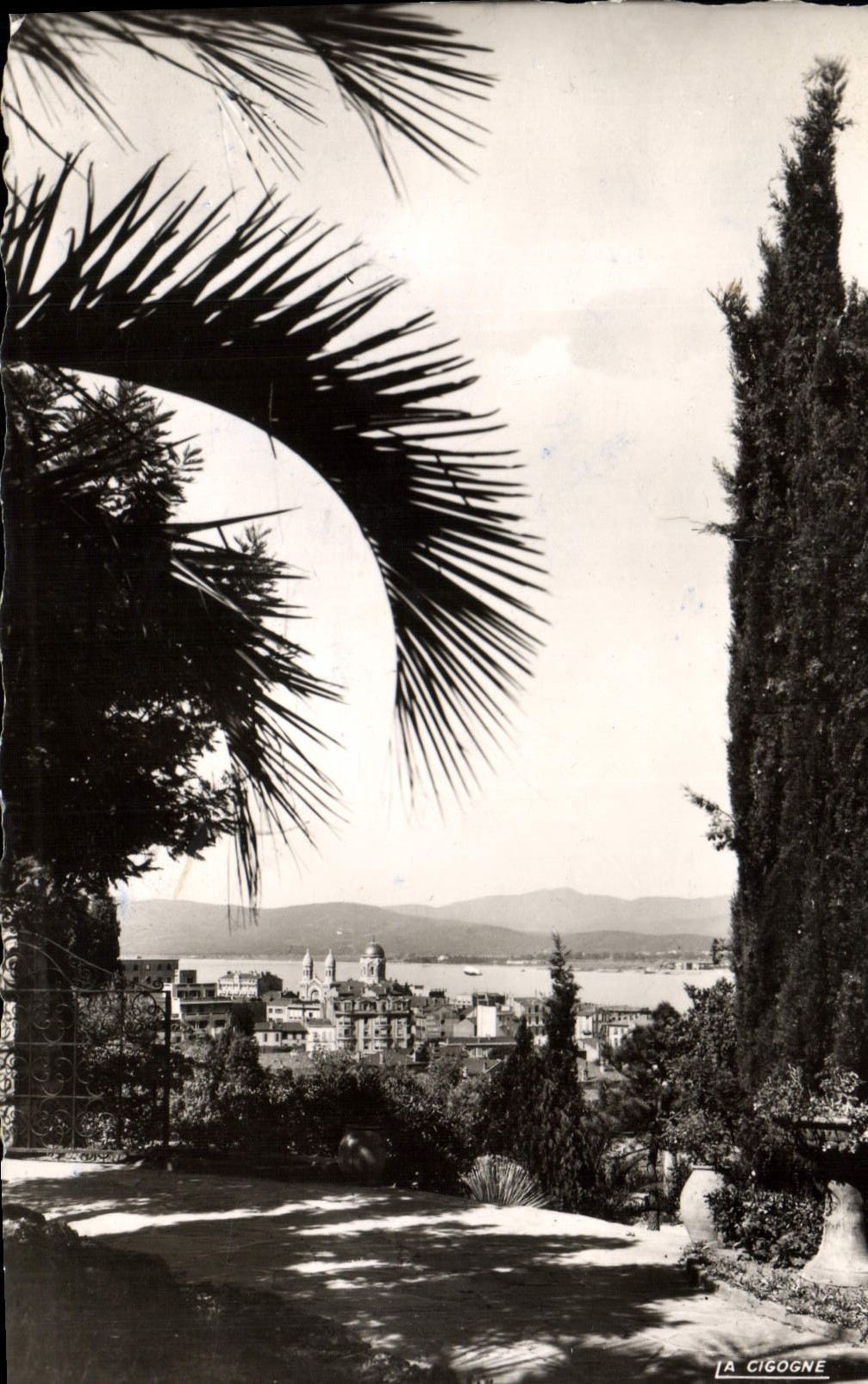 CPM Saint Raphael Echappee sur la ville et le golfe