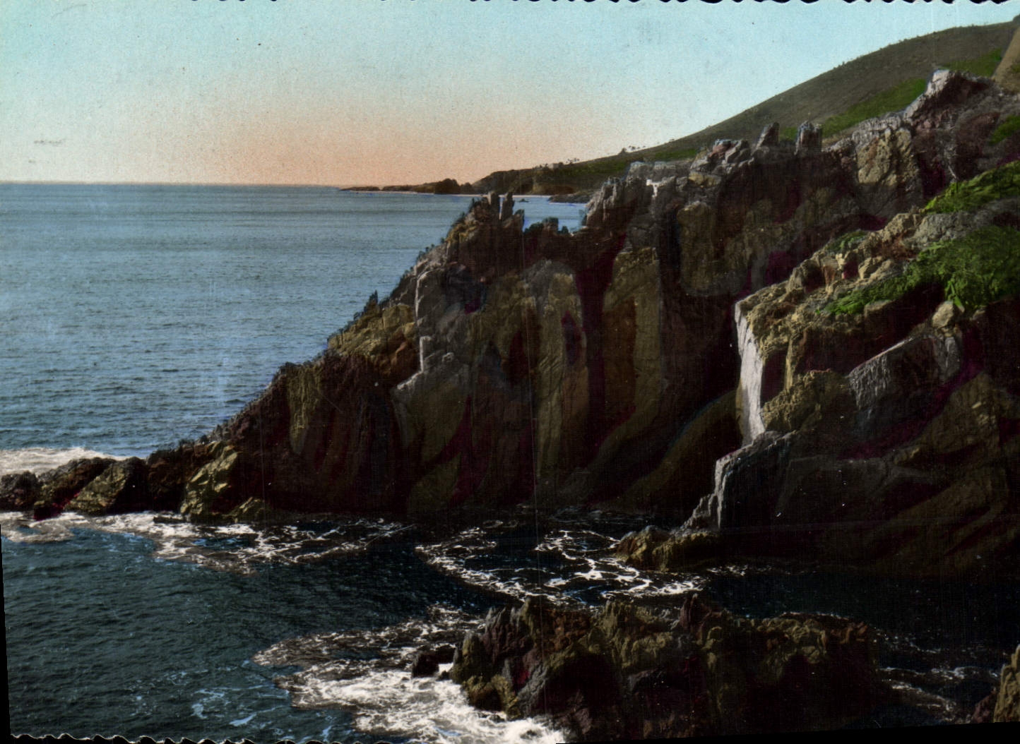 POSTAL MODERNA rocas de Trayas de Esterel