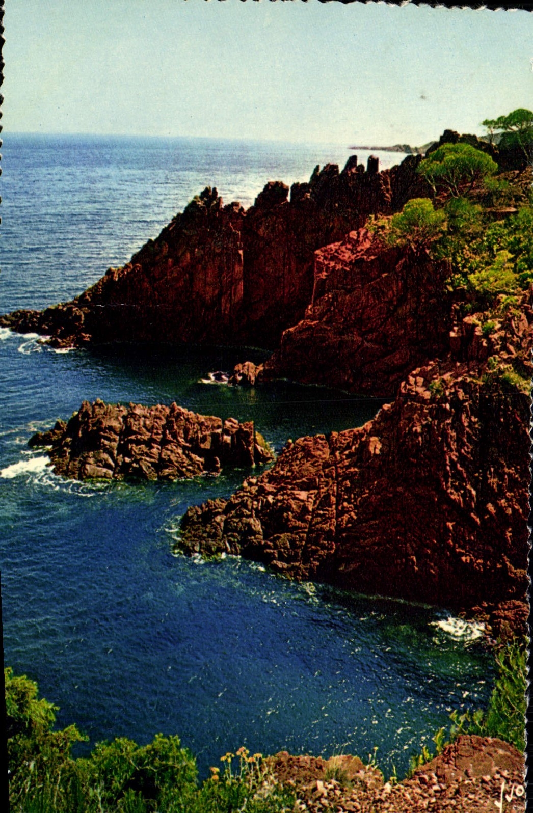 CPA Esterel Corniche d'Or Le trident de L'Esquillon