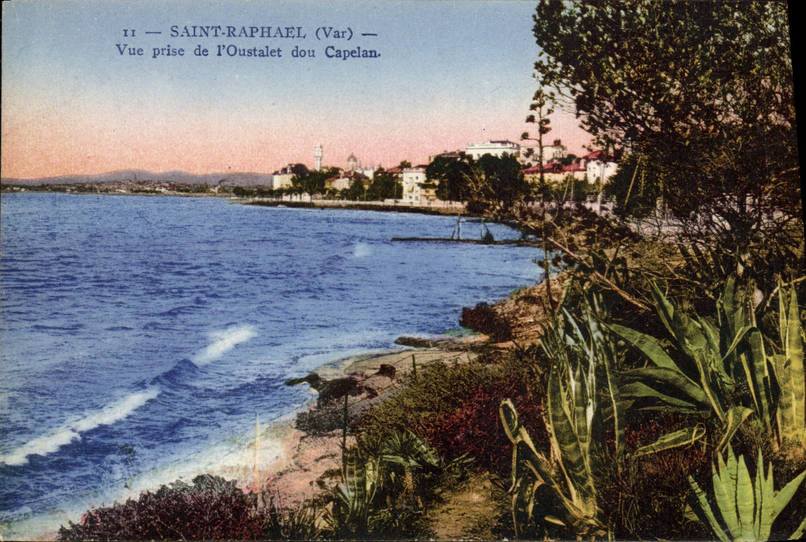 CPA Saint Raphael Vue Prise de L'Oustalet dou Capelan