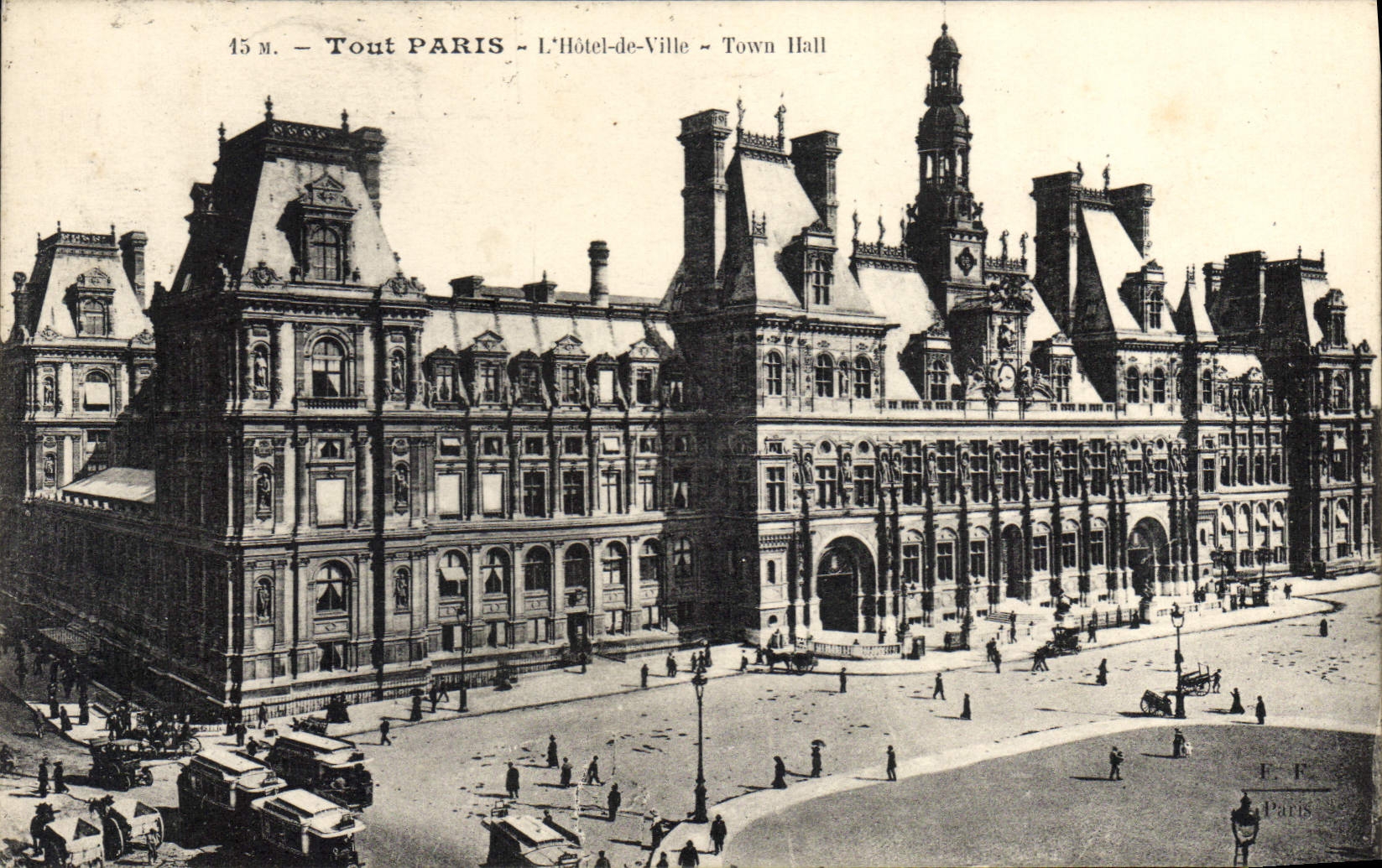 CPA Paris L'Hotel de Ville