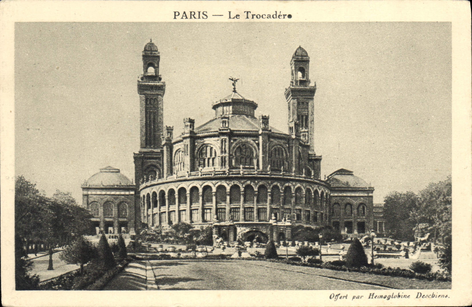 CPA Paris Le Trocadero