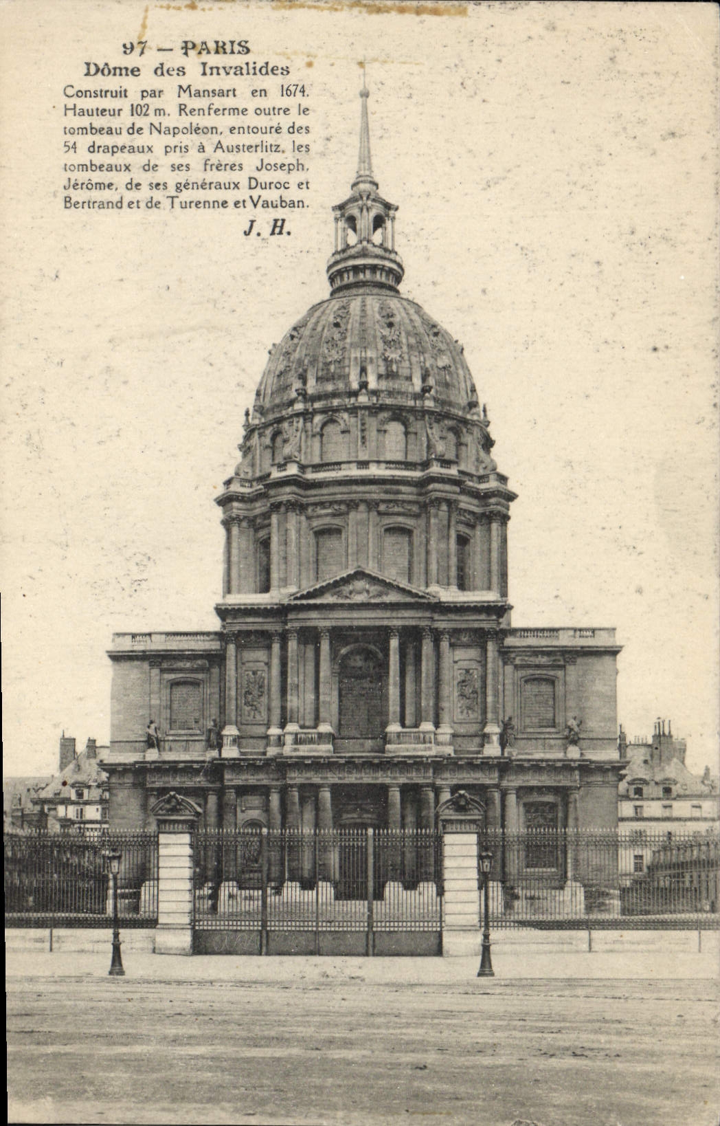 CPA Paris Dome des Invalides 