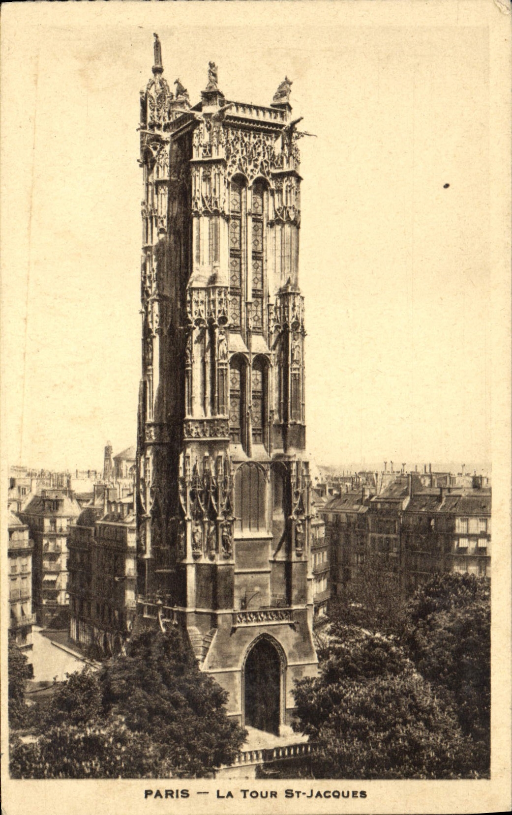 CPA Paris La Tour St Jacques