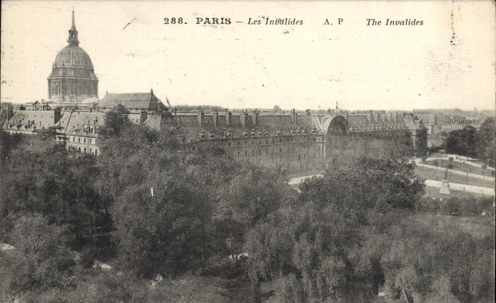 CPA Paris Les Invalides 